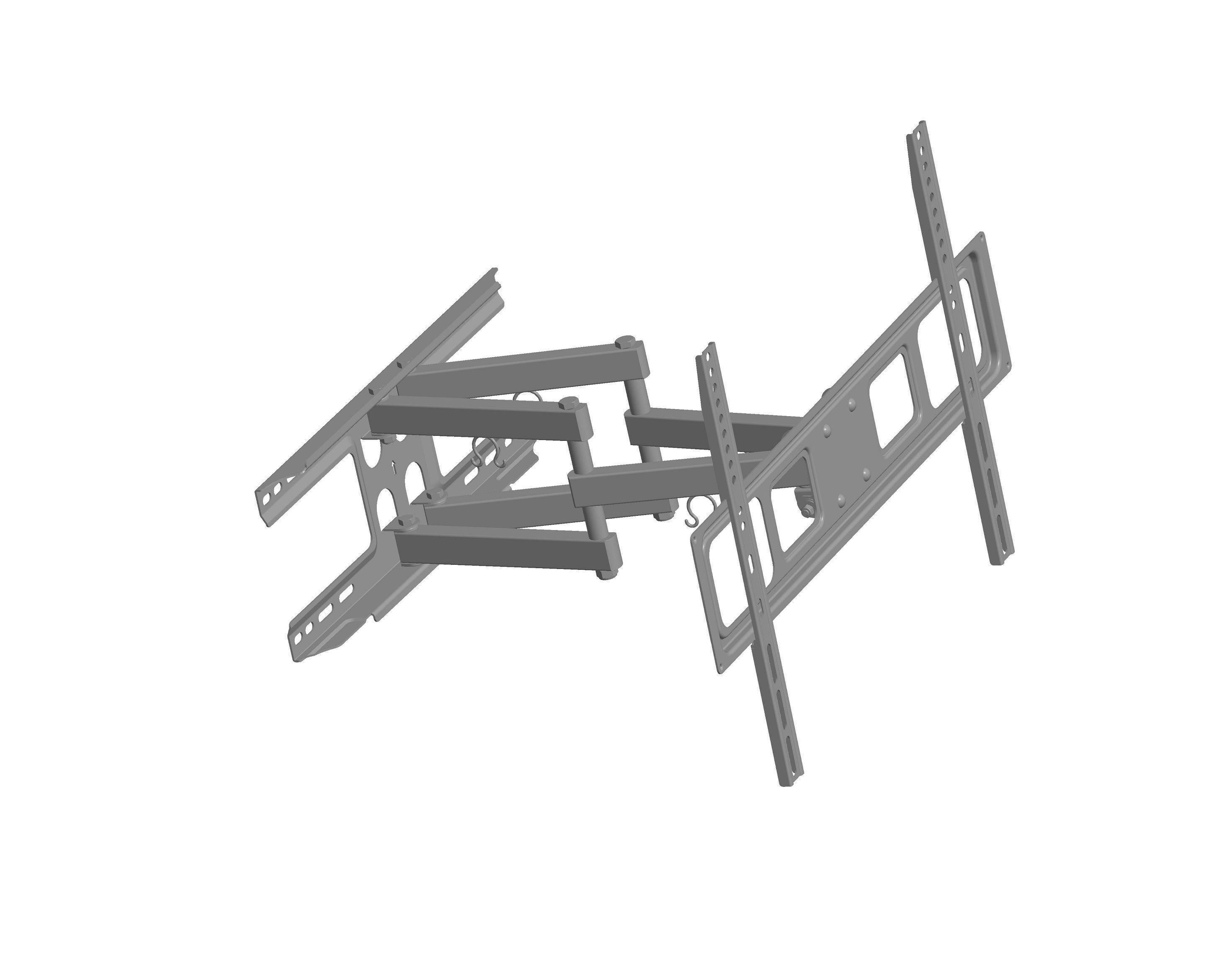 Soporte para TV con Brazo de 46cm  37" ~ 90" 40 Kg  Sb11- 466 Brasforma-1