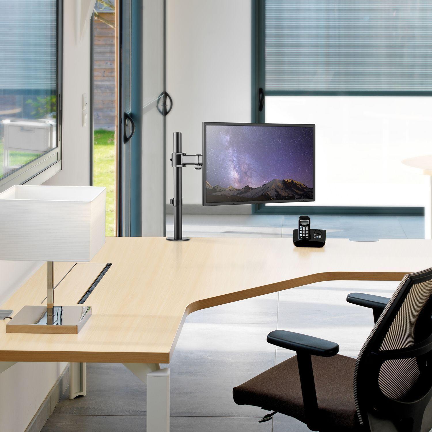 Soporte para Monitor con brazo 13″ a 27 ”- Inclinable  8kg  BM812 BRASFORMA-1