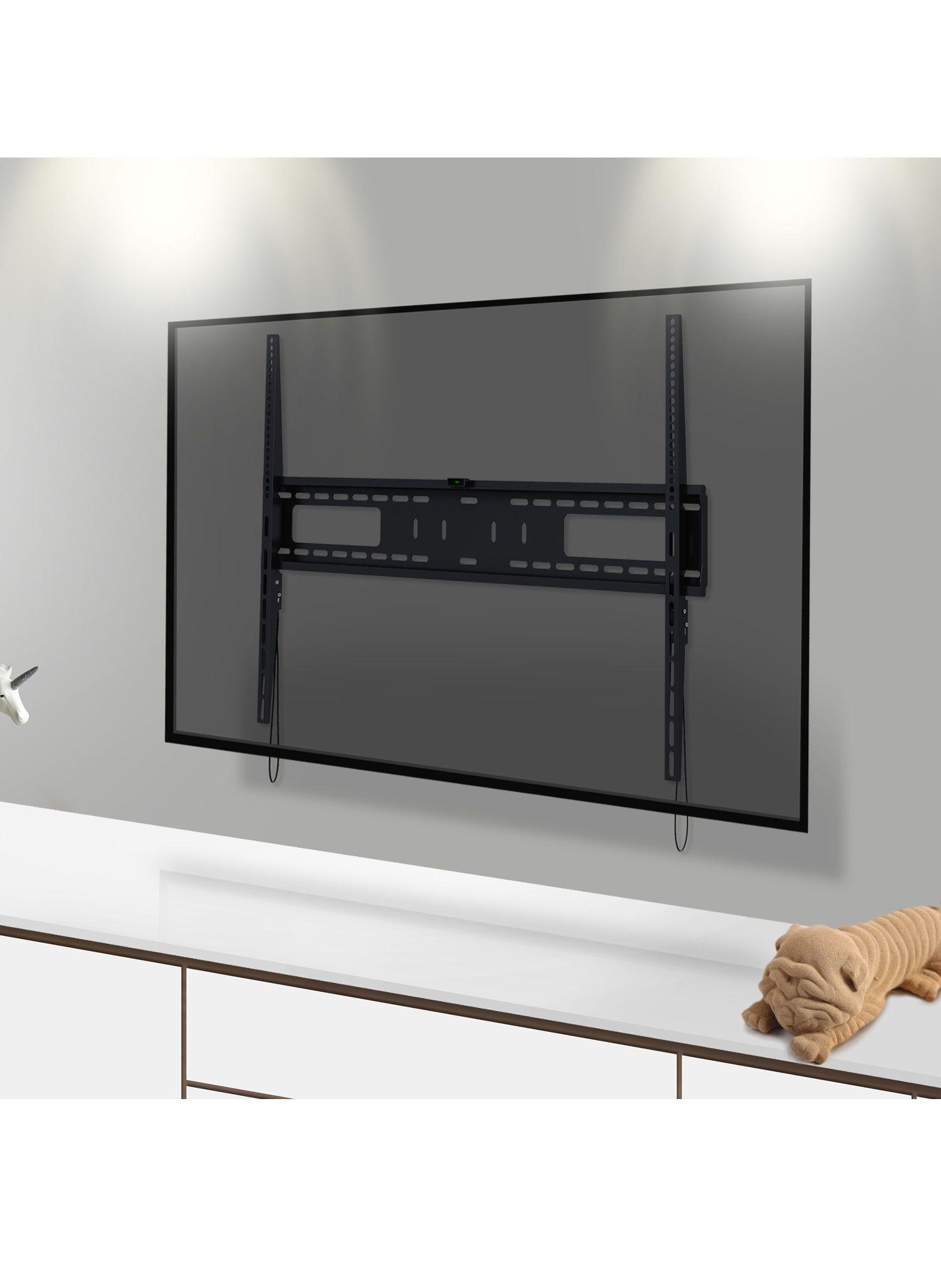 Soporte Tv Fijo Ultra Slim  60 A 100 - 100 Kg Carga Pesada-5
