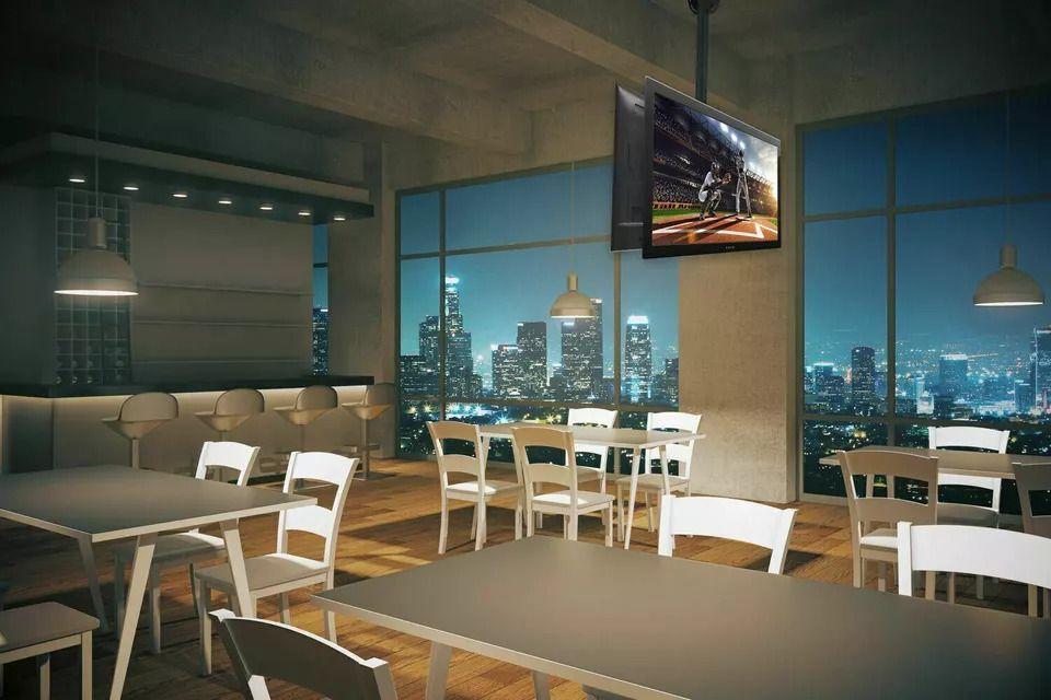 Soporte de Techo para 2 Televisores de Alta Carga 32" ~ 90"  160kg  SKCM08 Brasforma-2