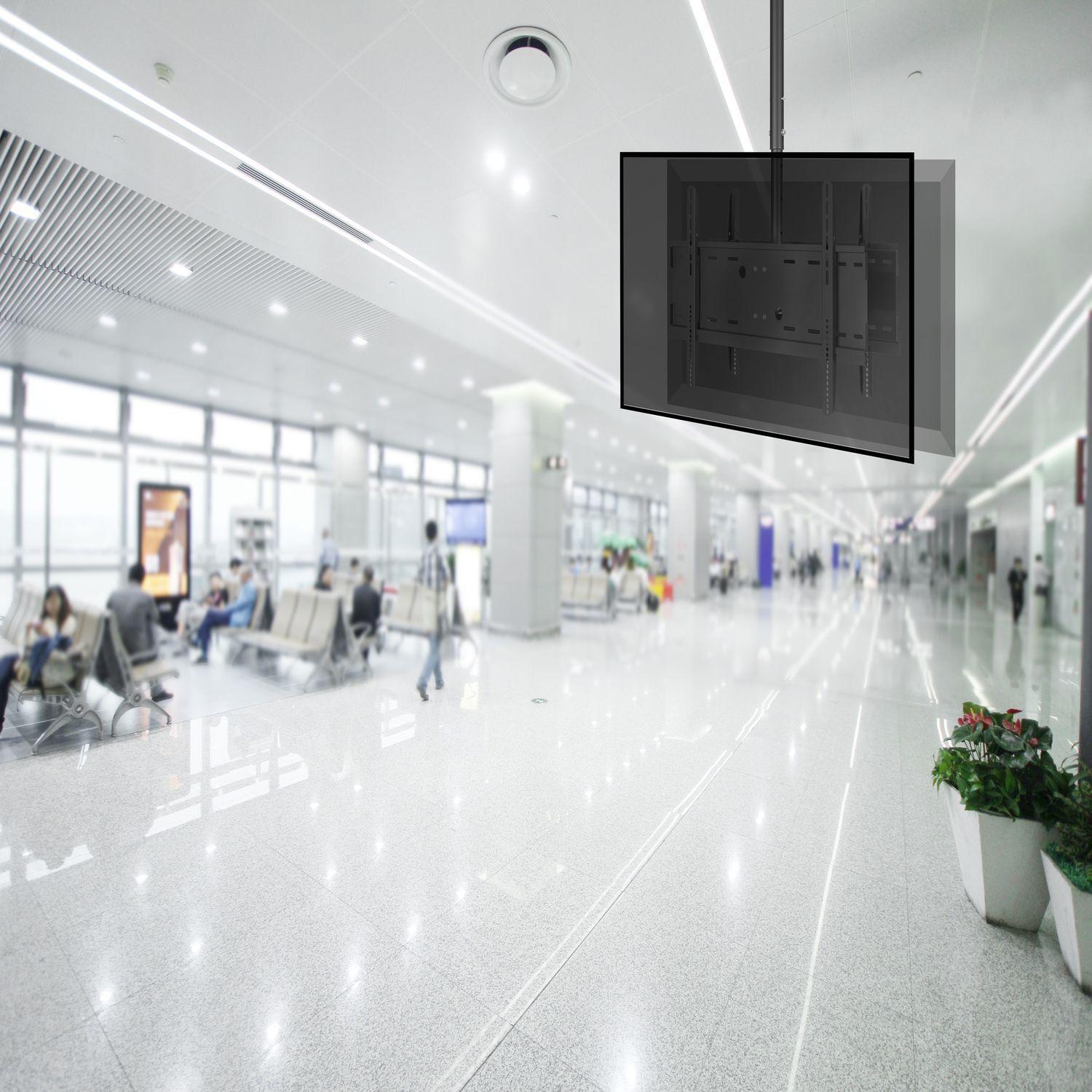 Soporte de Techo para 2 Televisores de Alta Carga 32" ~ 90"  160kg  SKCM08 Brasforma-3