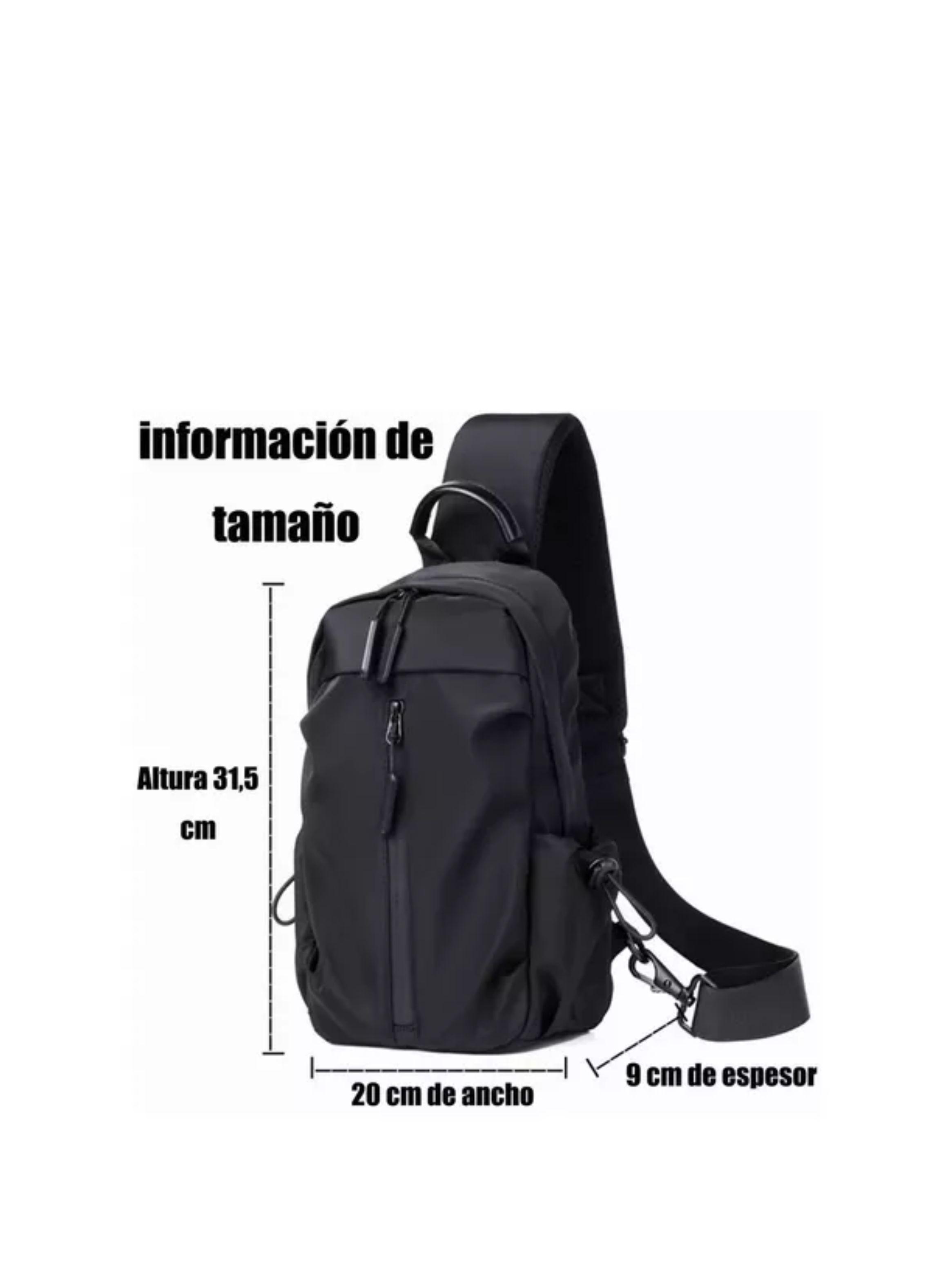Bolso De Mensajero Del Bolso Del Pecho De La Moda Con Usb-2