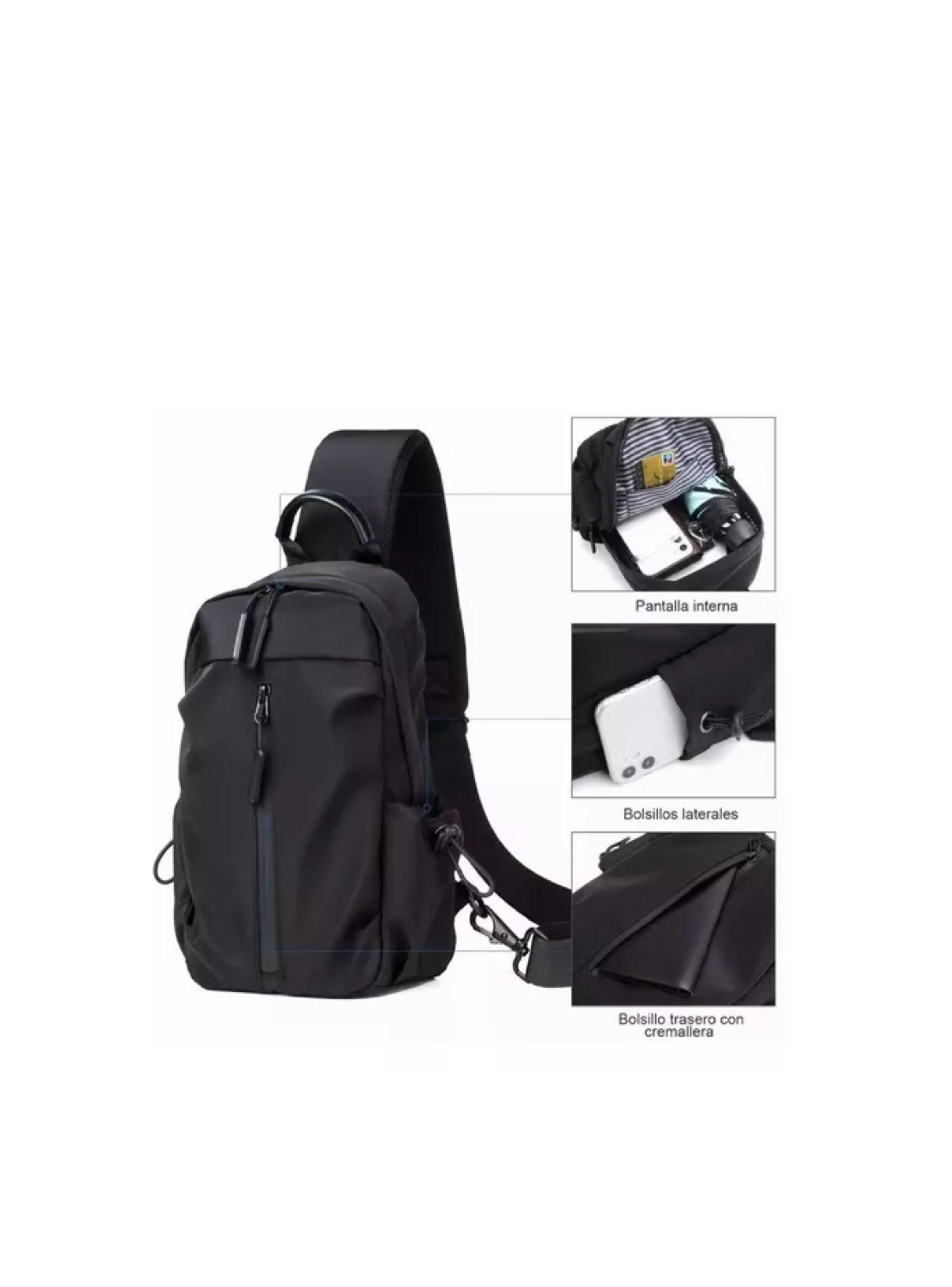 Bolso De Mensajero Del Bolso Del Pecho De La Moda Con Usb-3