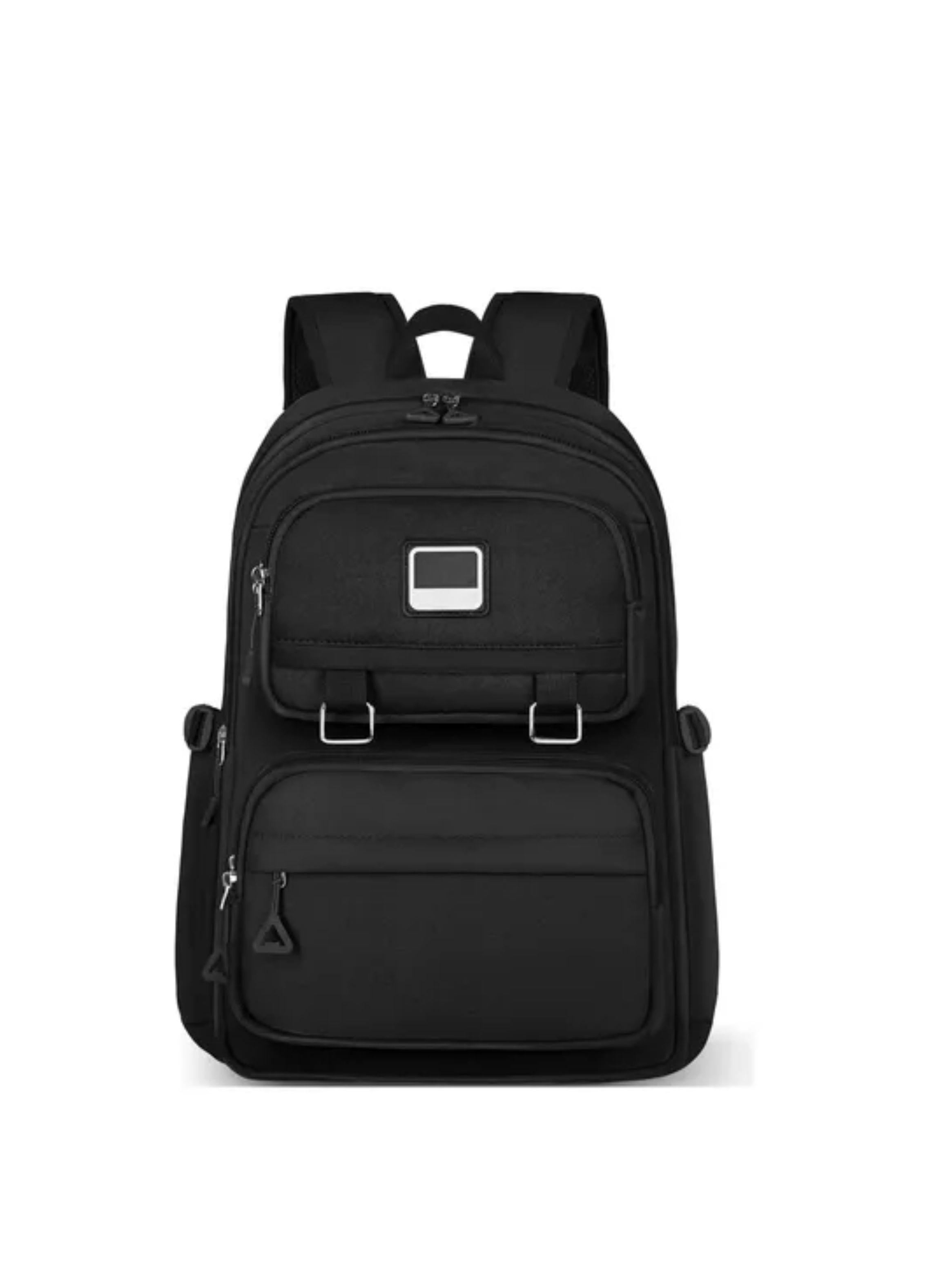 Mochila Viaje Bolsa Escolar Laptop 15.6 Inch Impermeable 30l color negro-0