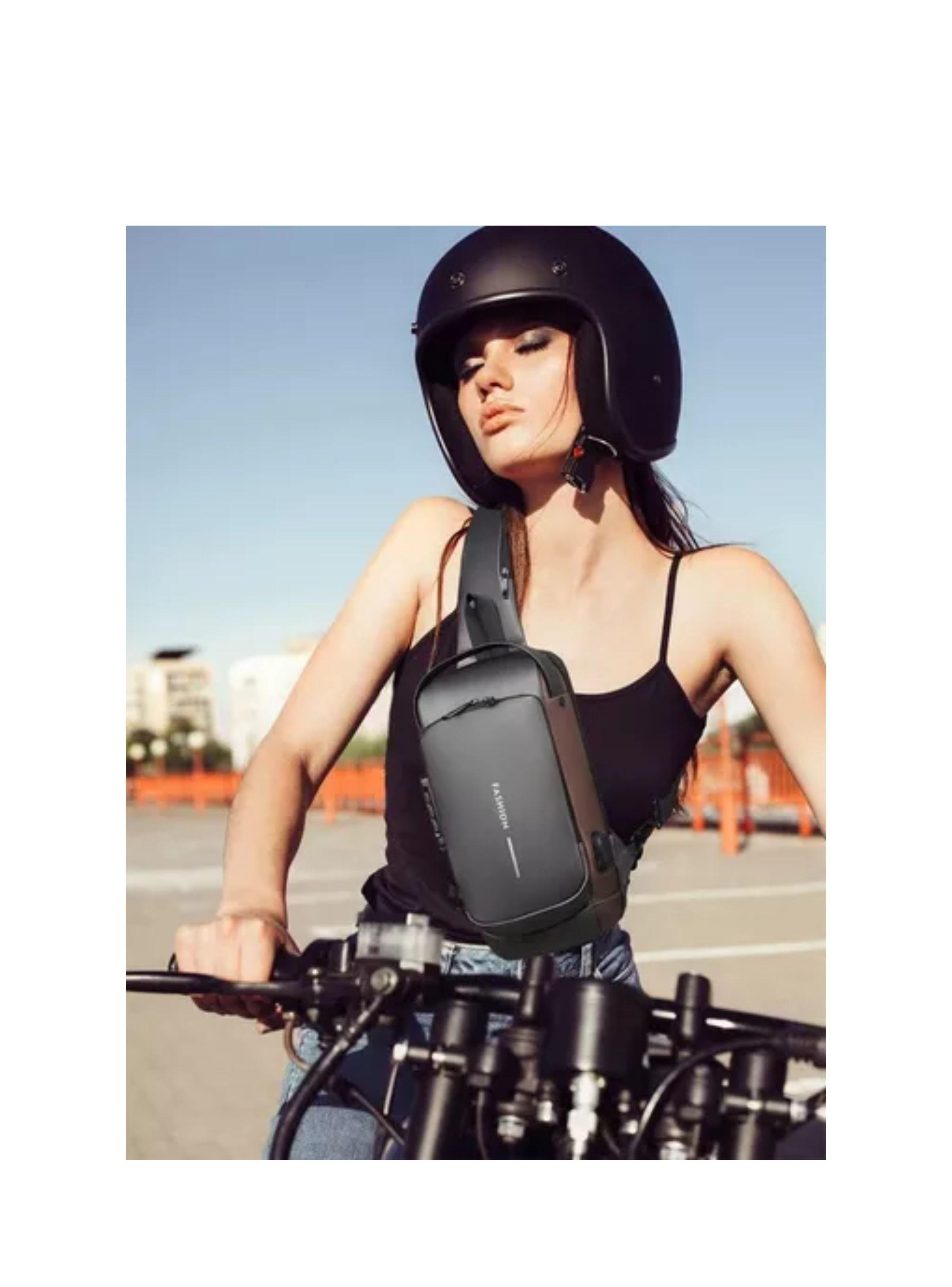 Bandolera Antirrobo Impermeable Especial Moto-1