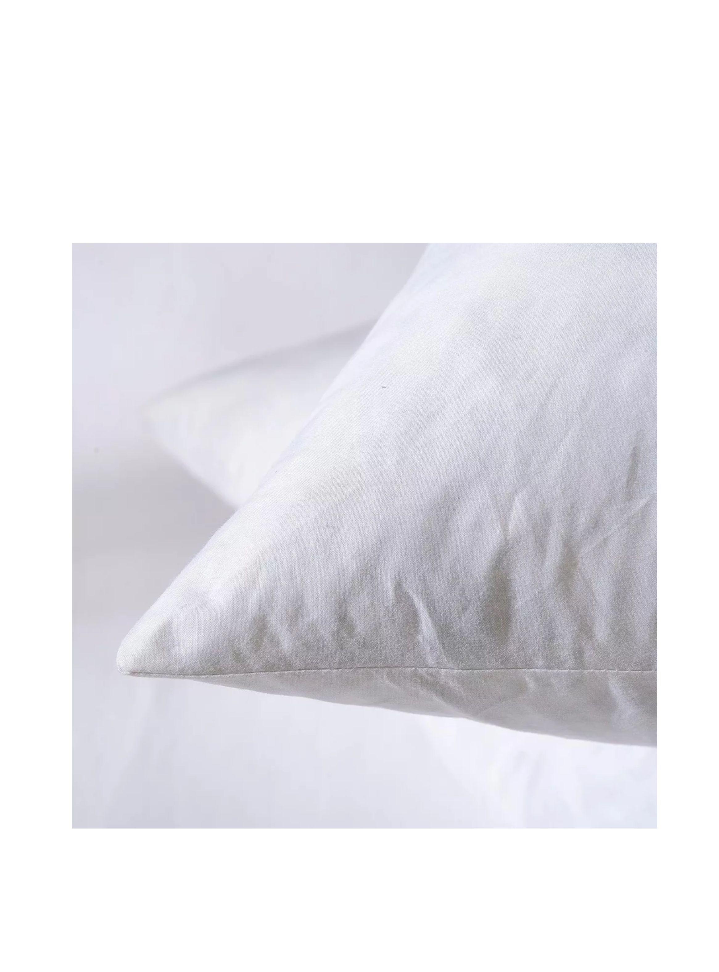 Pack 2 Cojines De Relleno Almohada Para Funda 45x45 Cm color blanco-2