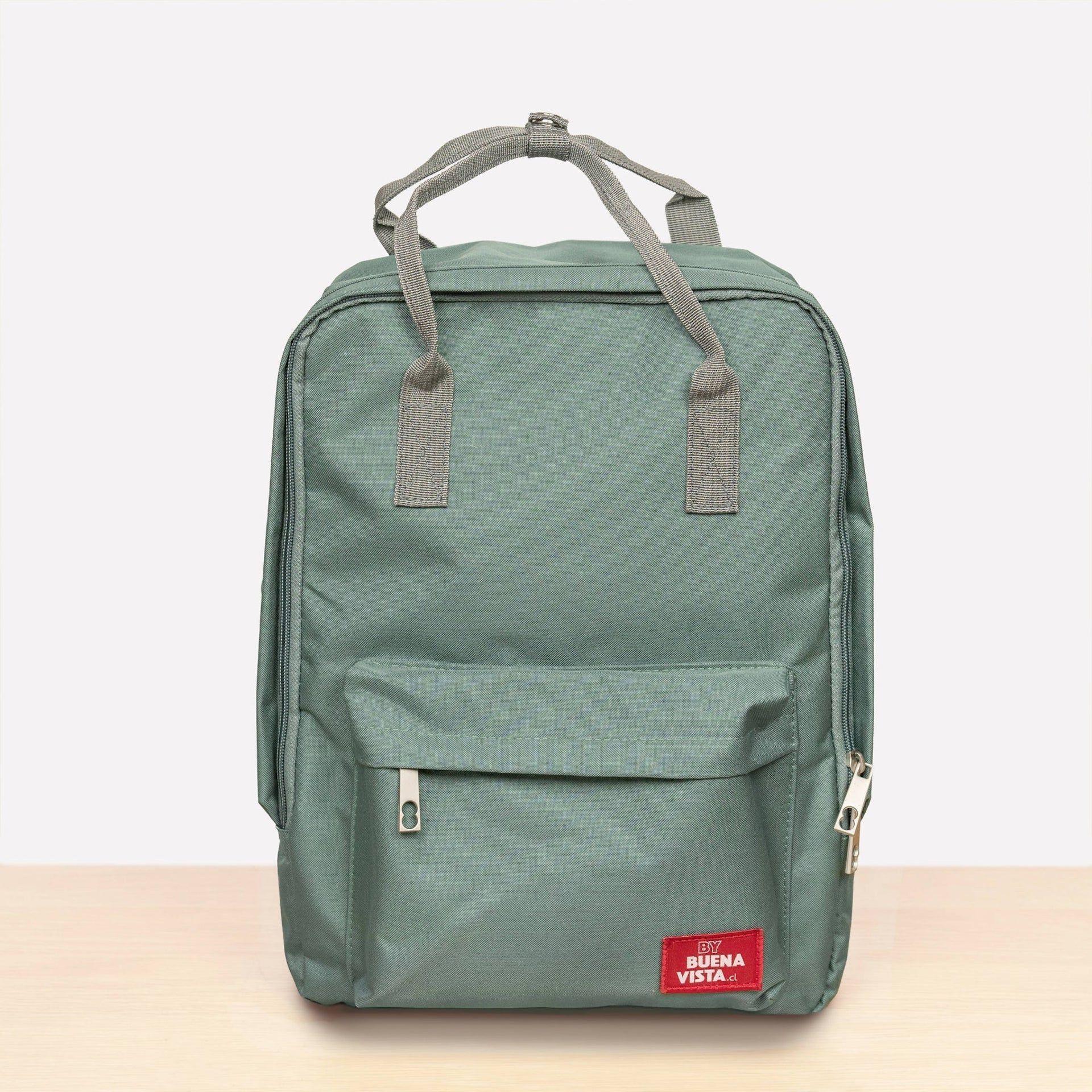 Mochila Impermeable Laptop 15'' Big Bike Petroleo-2