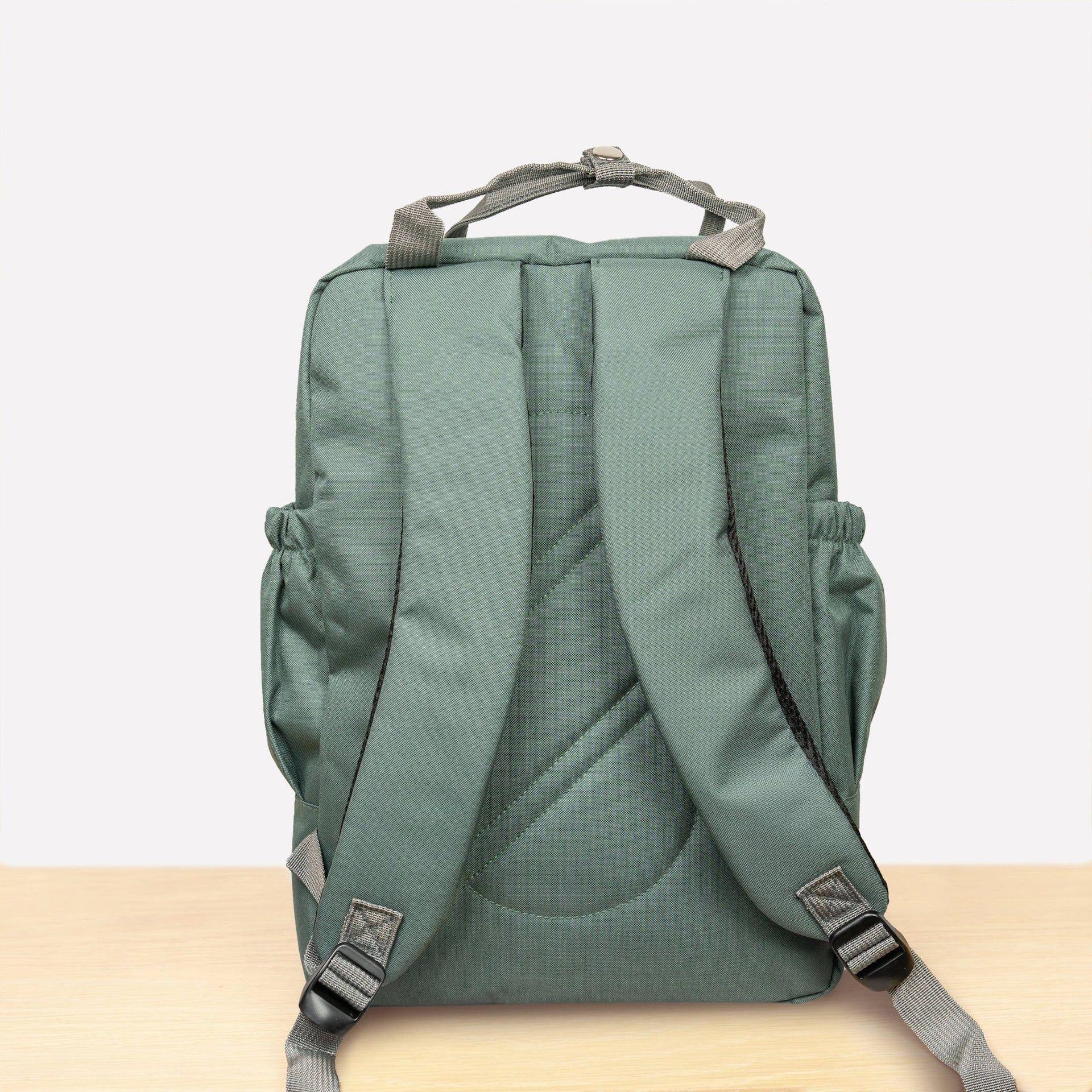 Mochila Impermeable Laptop 15'' Big Bike Petroleo-3