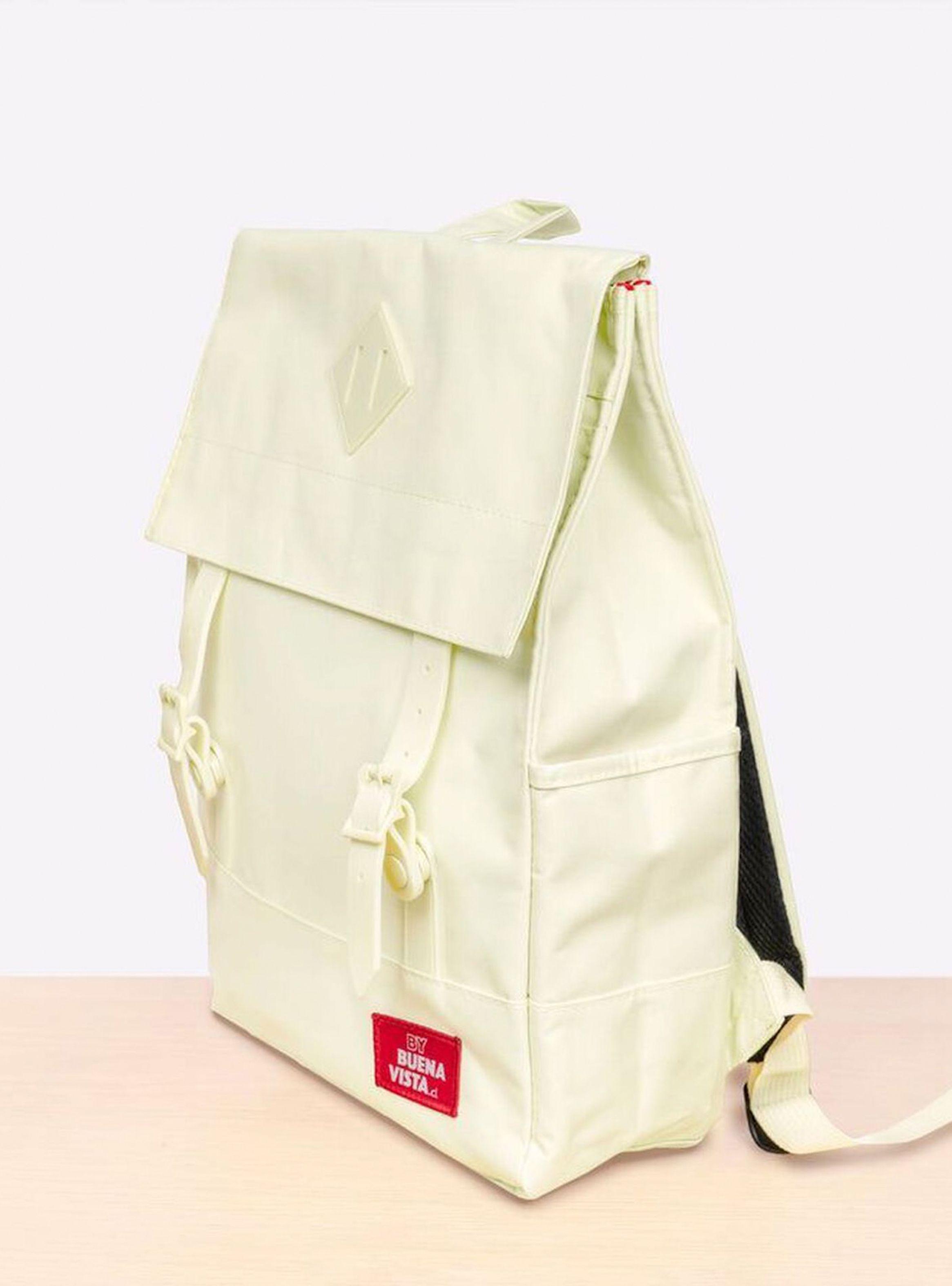 Mochila Impermeable para Notebook Square M Verde Manzana-2