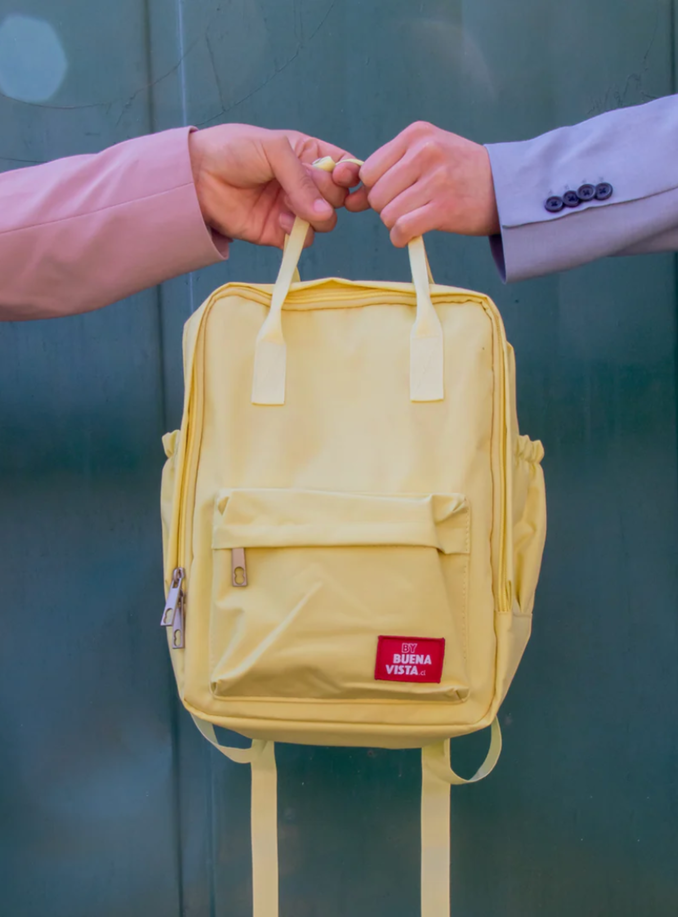 Mochila Impermeable para Notebook Bike Vainilla-1