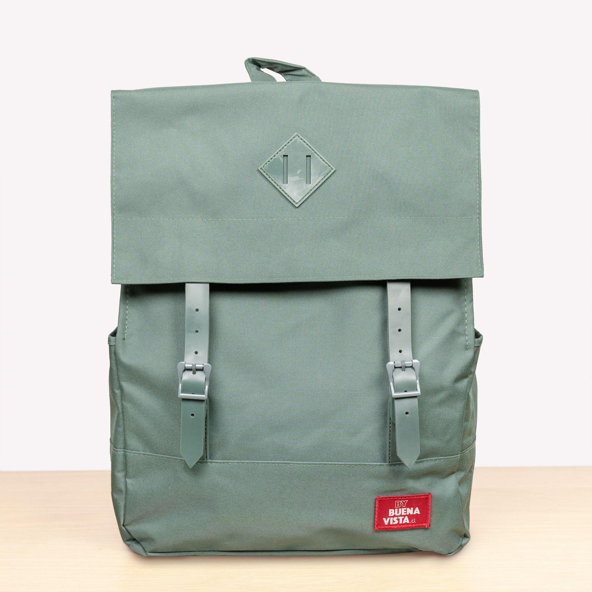 Mochila Impermeable para Notebook Square L Petroleo-2