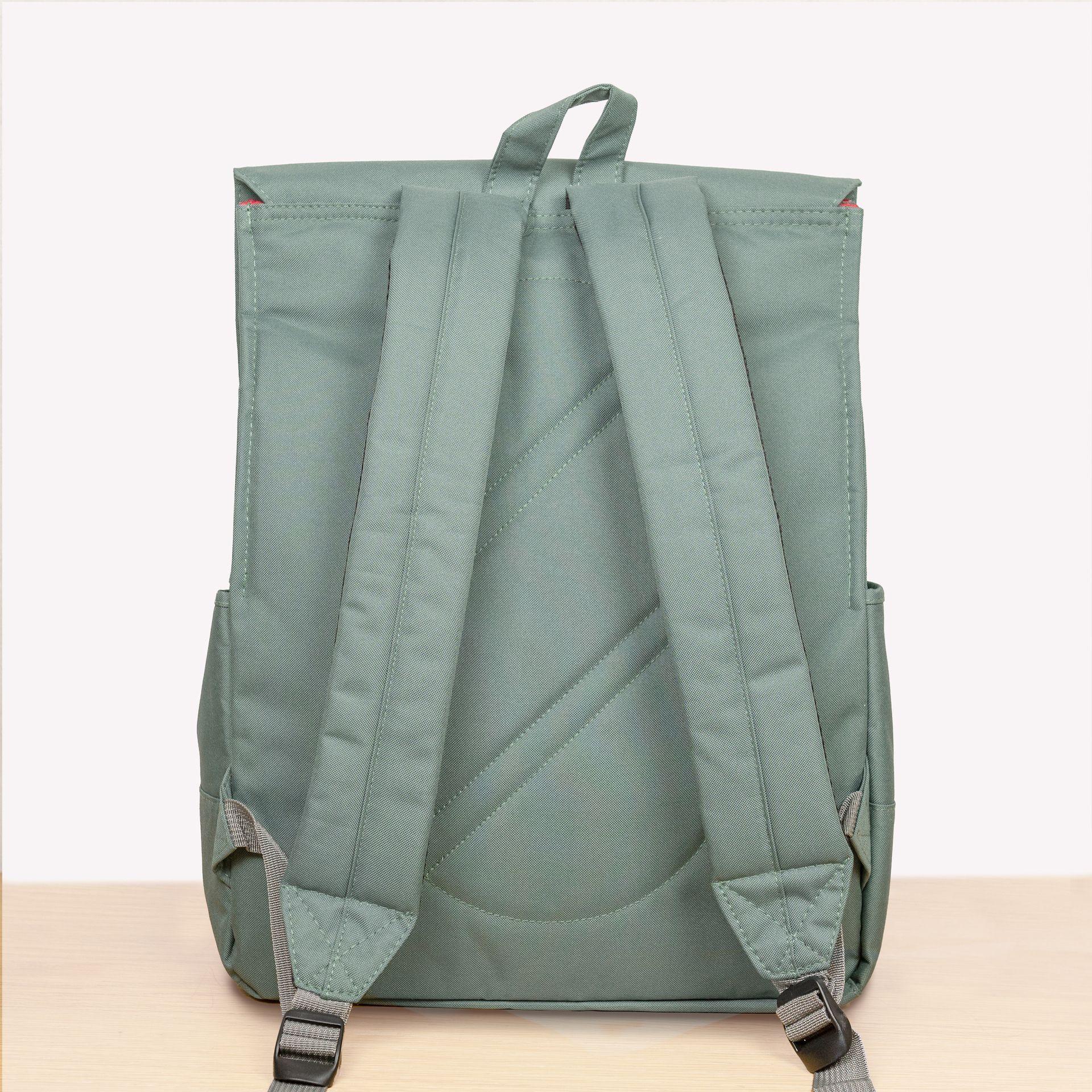 Mochila Impermeable para Notebook Square L Petroleo-3