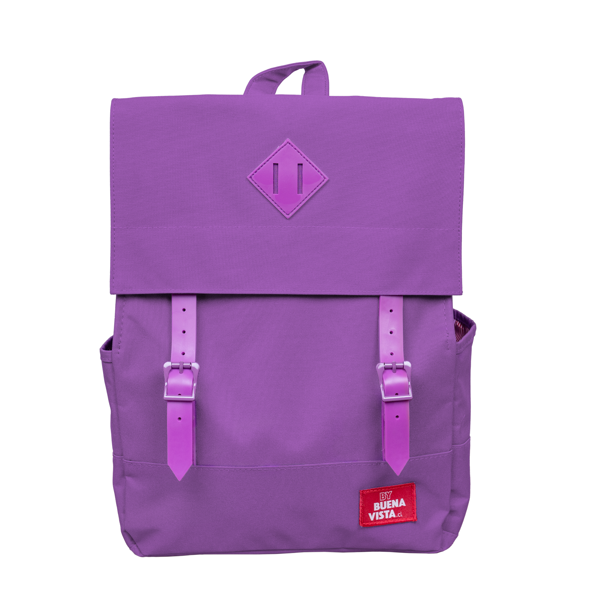 Mochila Impermeable Laptop 15'' Square M Morado-0