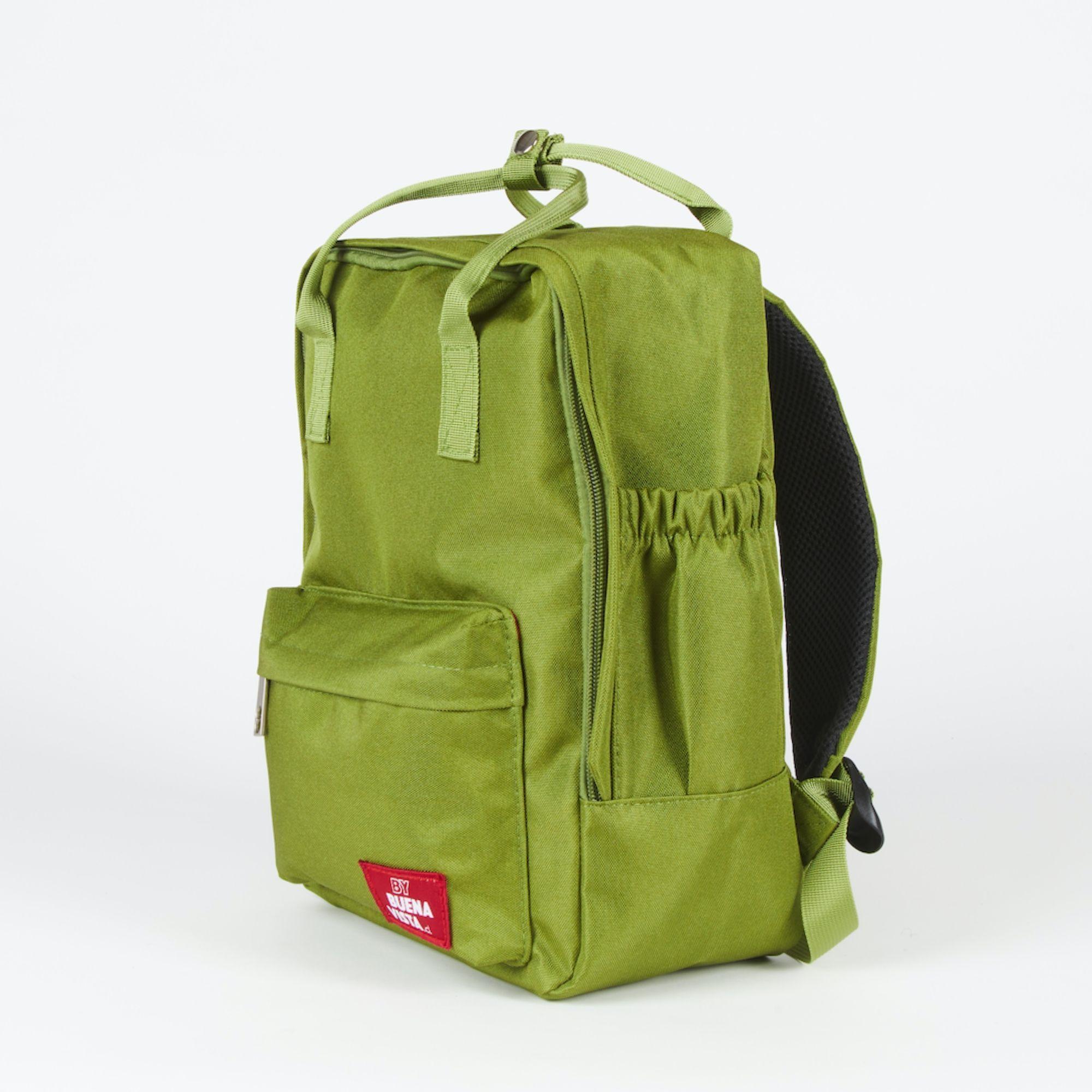Mochila Impermeable para Notebook Bike Oliva-2