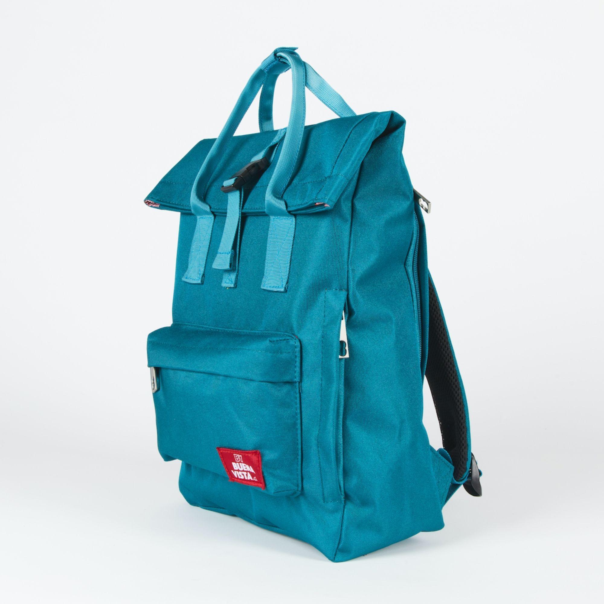 Mochila Impermeable para Notebook Roll Esmeralda-2