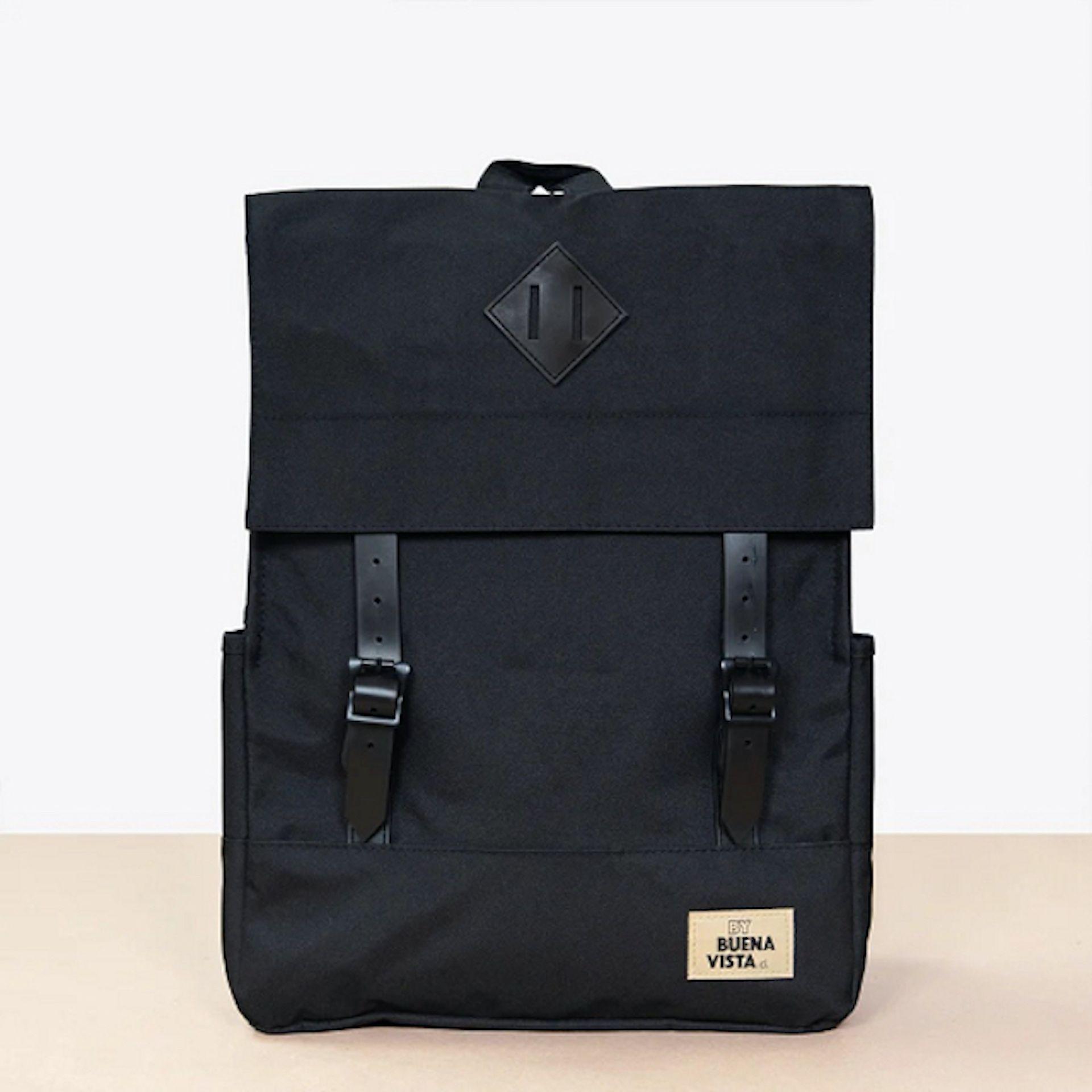 Mochila Impermeable Laptop 15'' Square M Negro-3