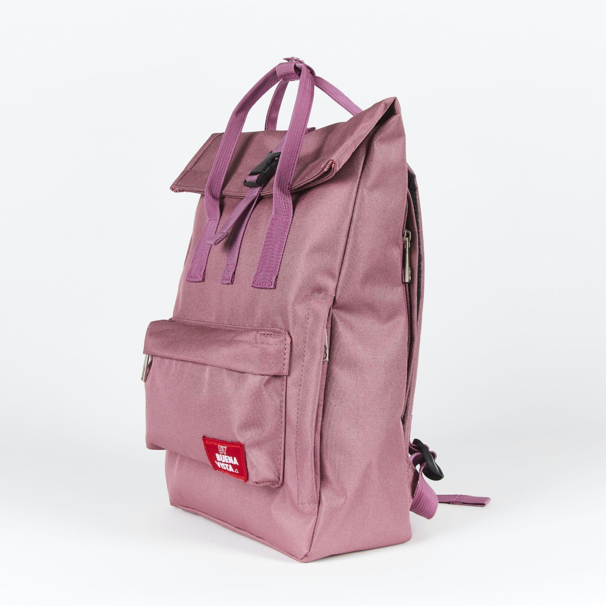 Mochila Impermeable para Notebook Roll Lavanda-2
