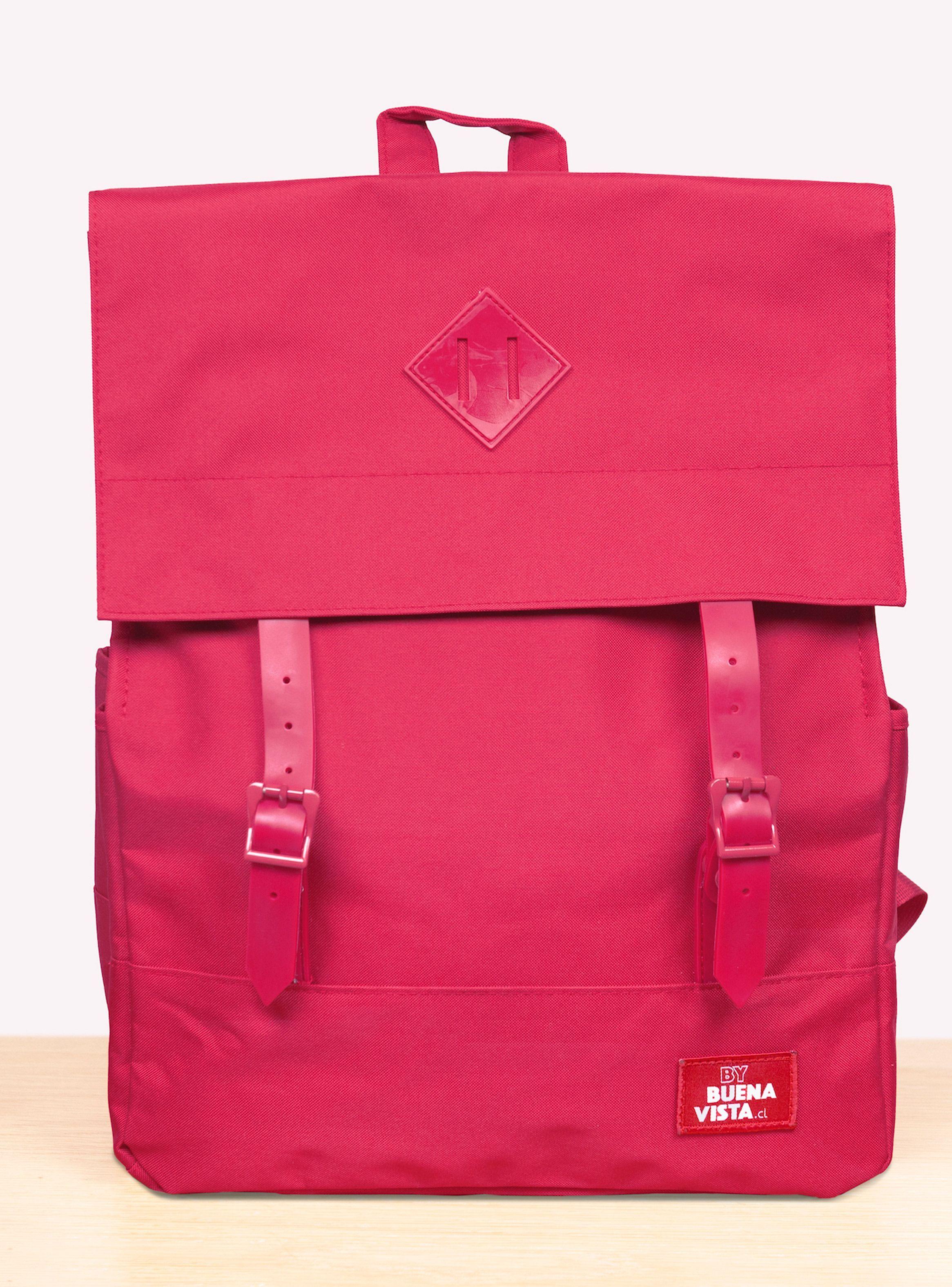 Mochila Impermeable para Notebook Square L Rojo Italiano-4