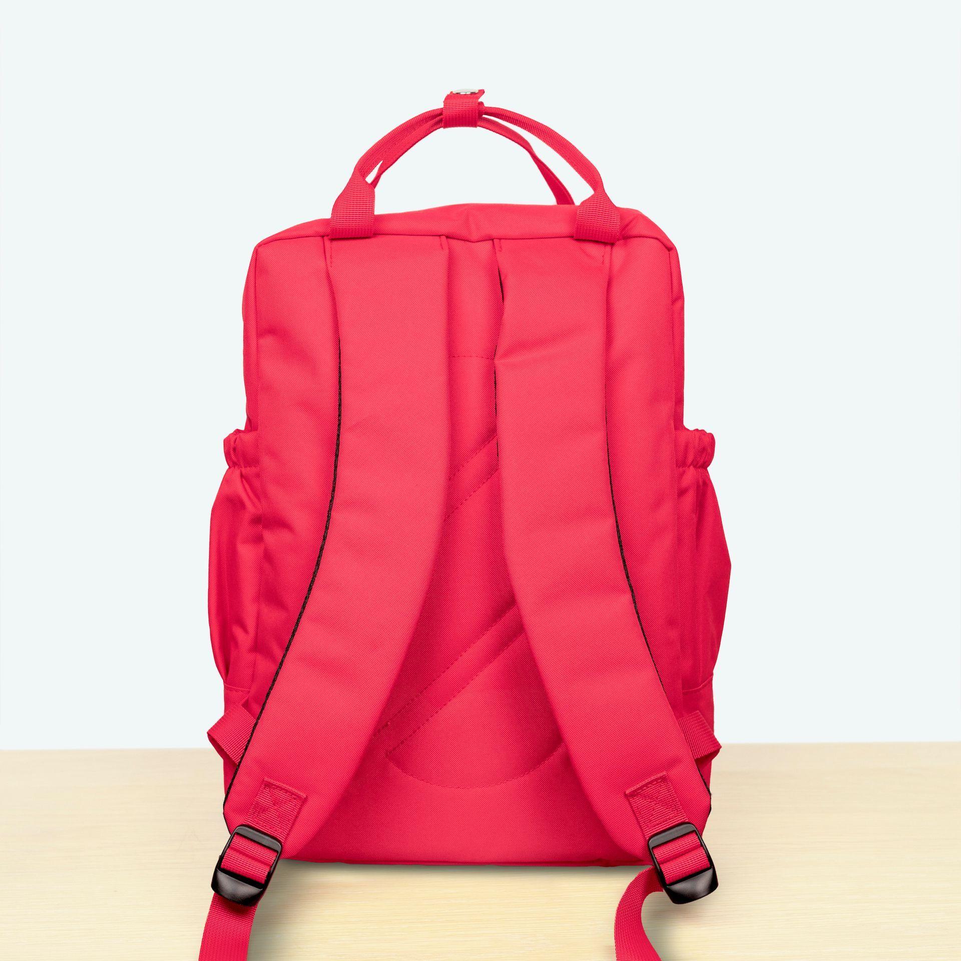 Mochila Impermeable para Notebook Big Bike Rojo-4