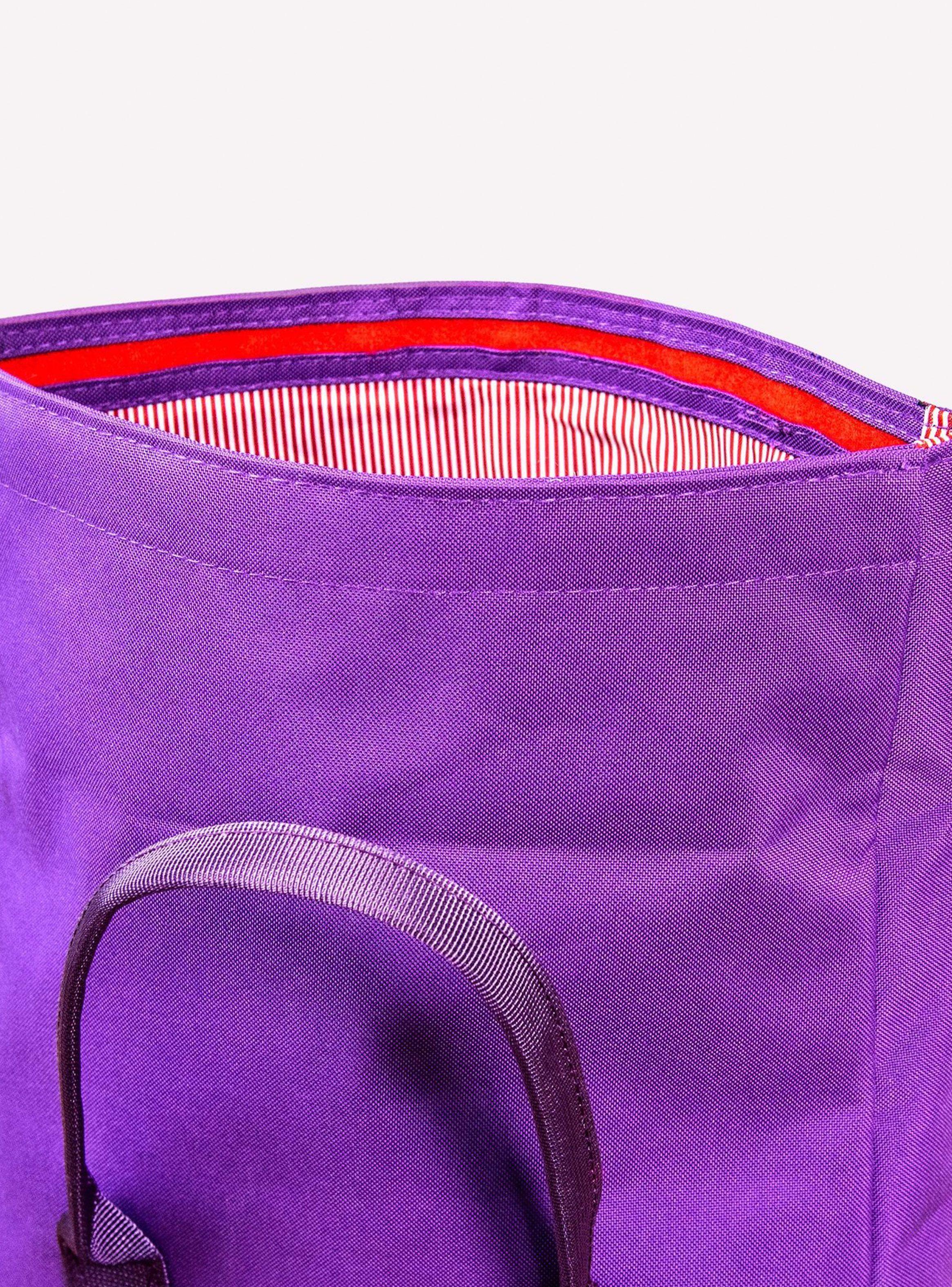 Mochila Impermeable para Notebook Roll Morado-4