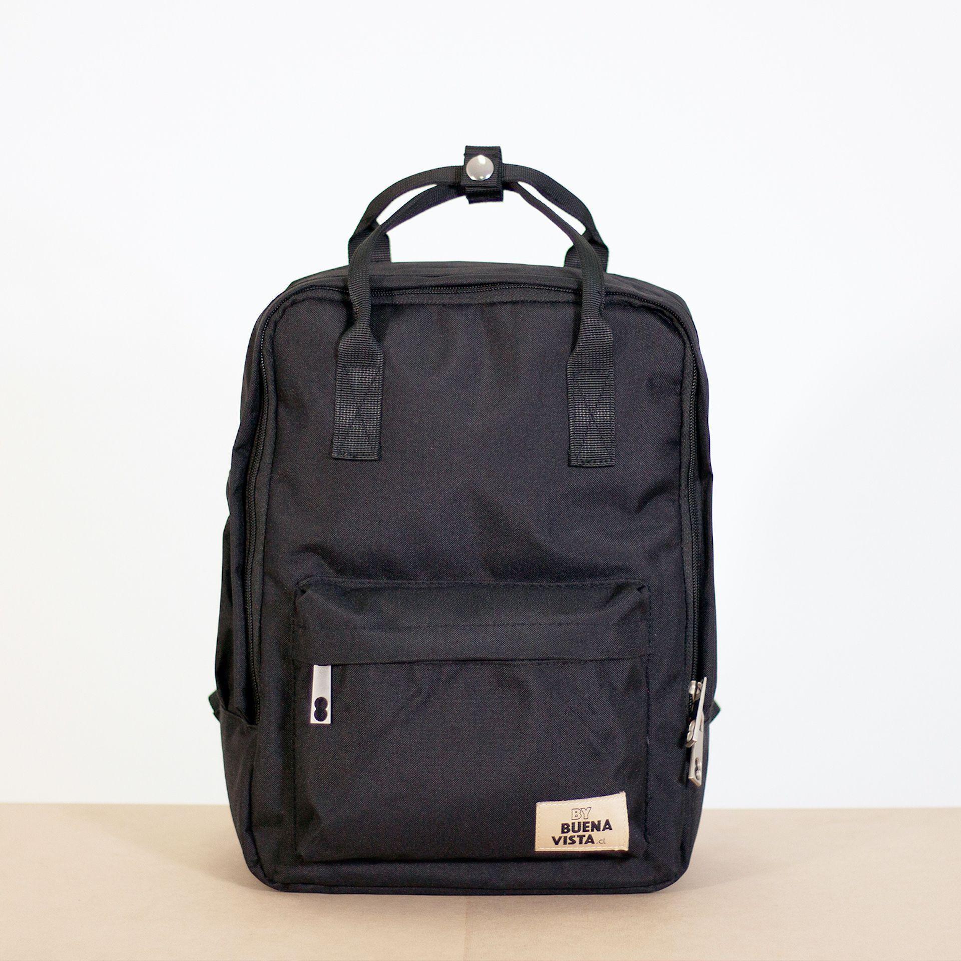 Mochila Impermeable Laptop 13'' Bike Negro-4