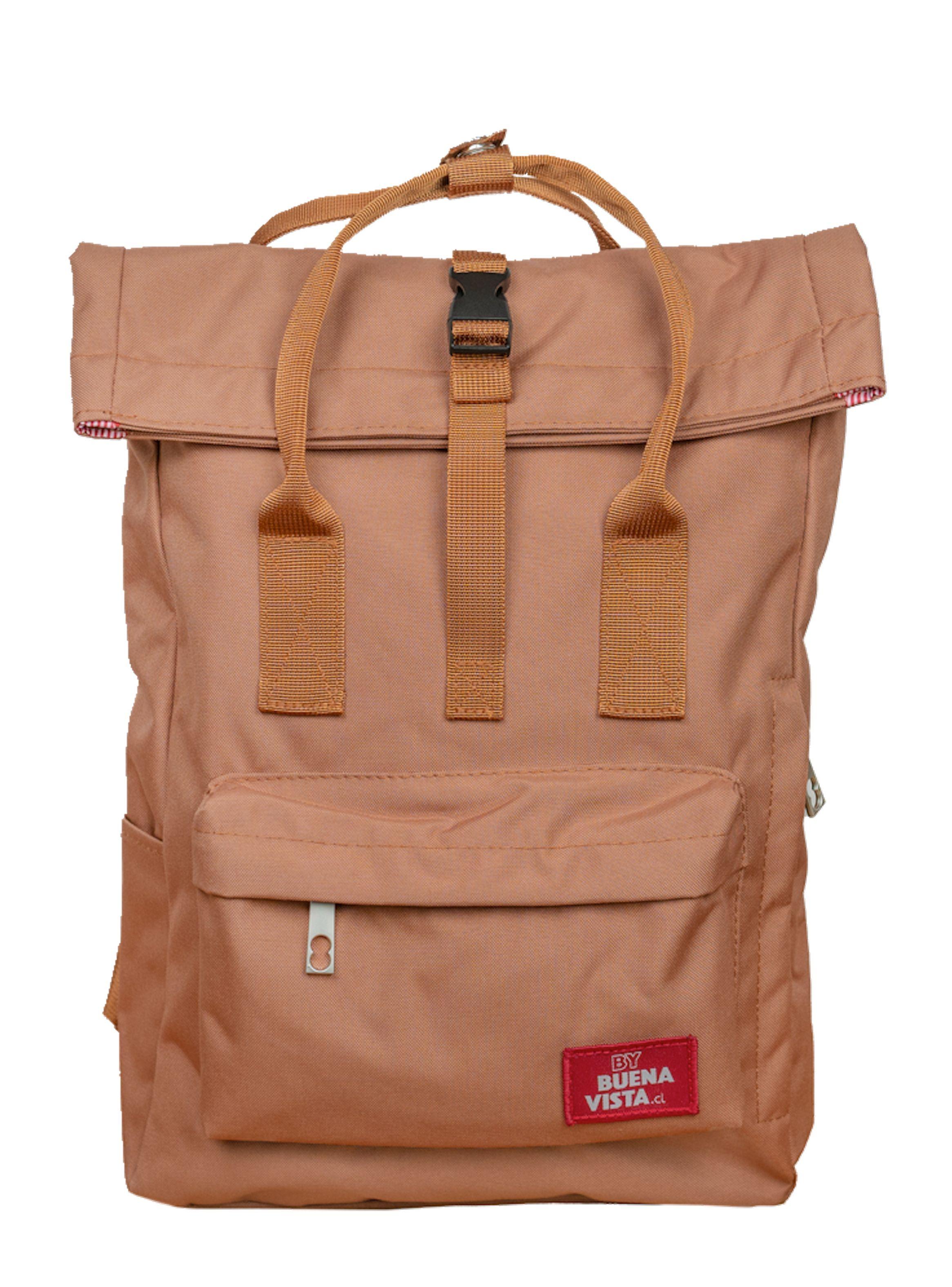 Mochila Impermeable para Notebook Roll Habano-0