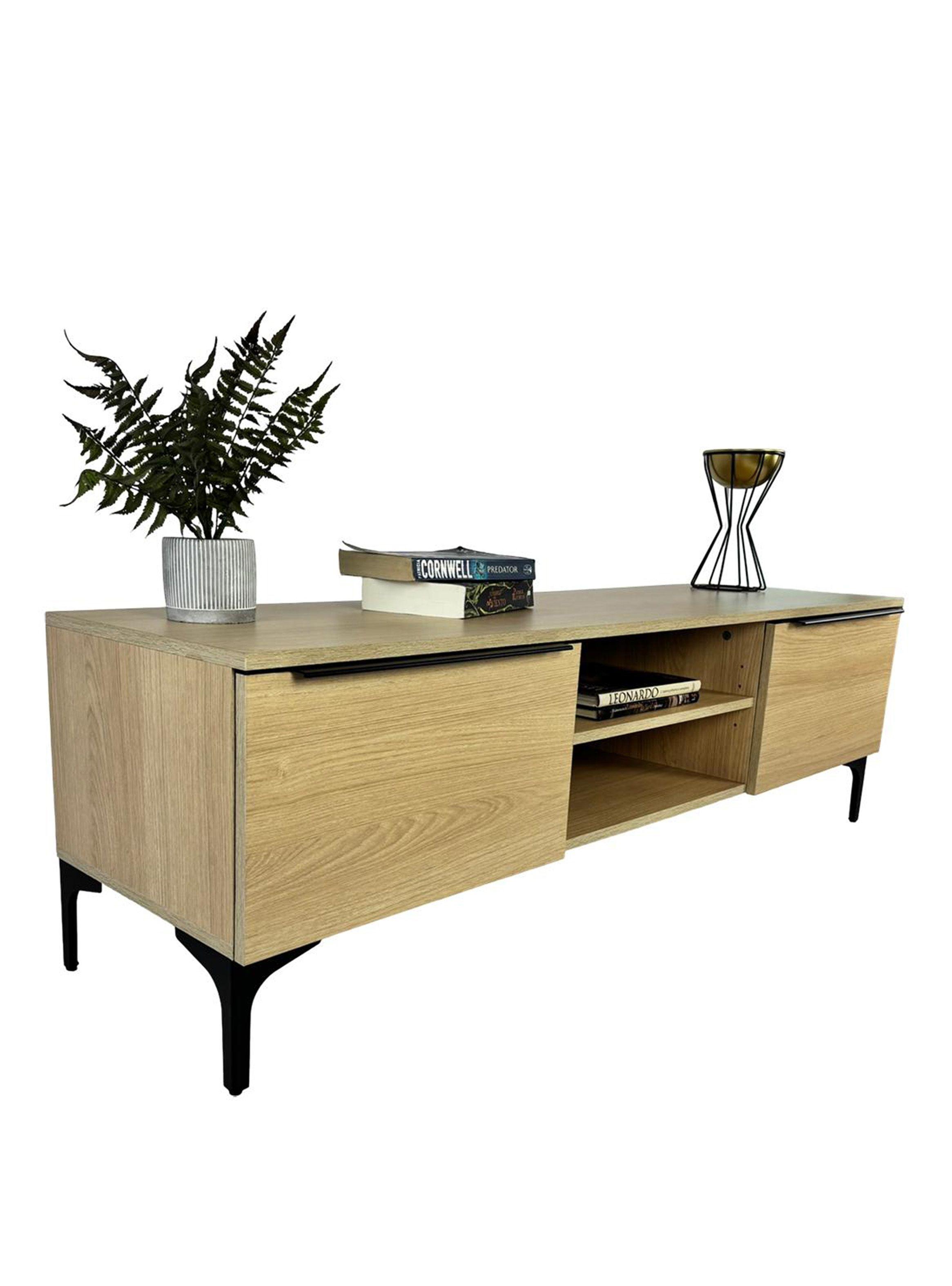 Rack TV 65 Huillinco Bajo Carvalo Wlaver-2