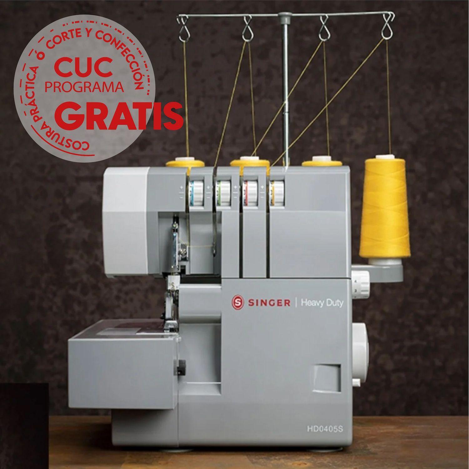Máquina Overlock Singer HD0405S Heavy Duty-3