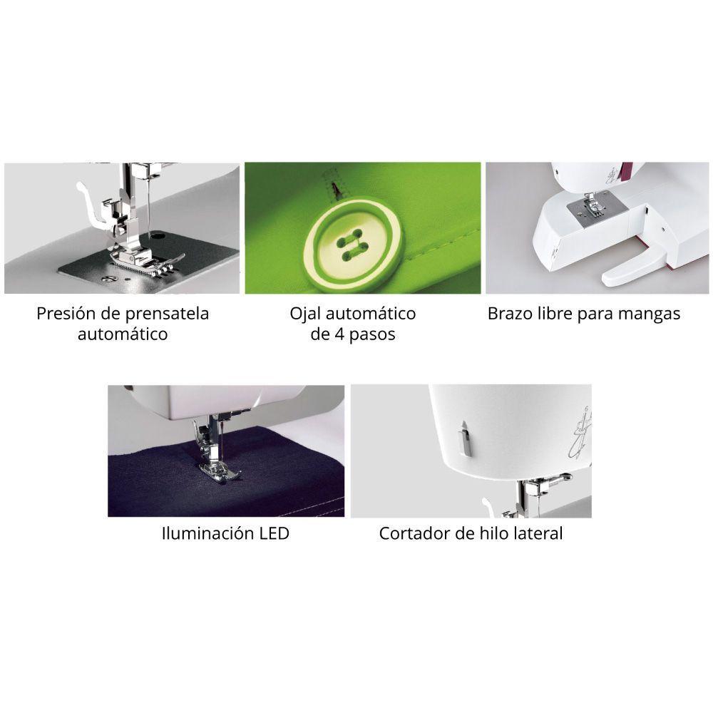 Máquina De Coser Necchi K408A-7