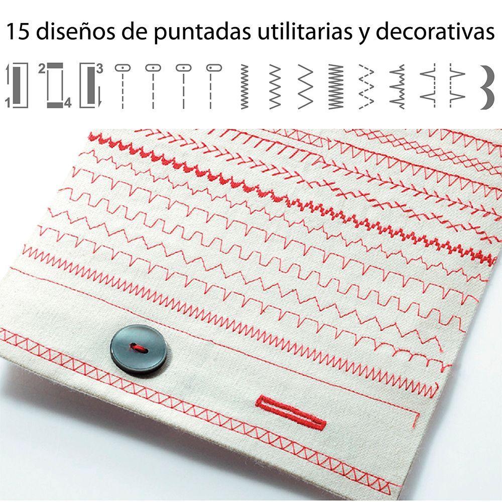 Máquina De Coser Necchi K408A-6