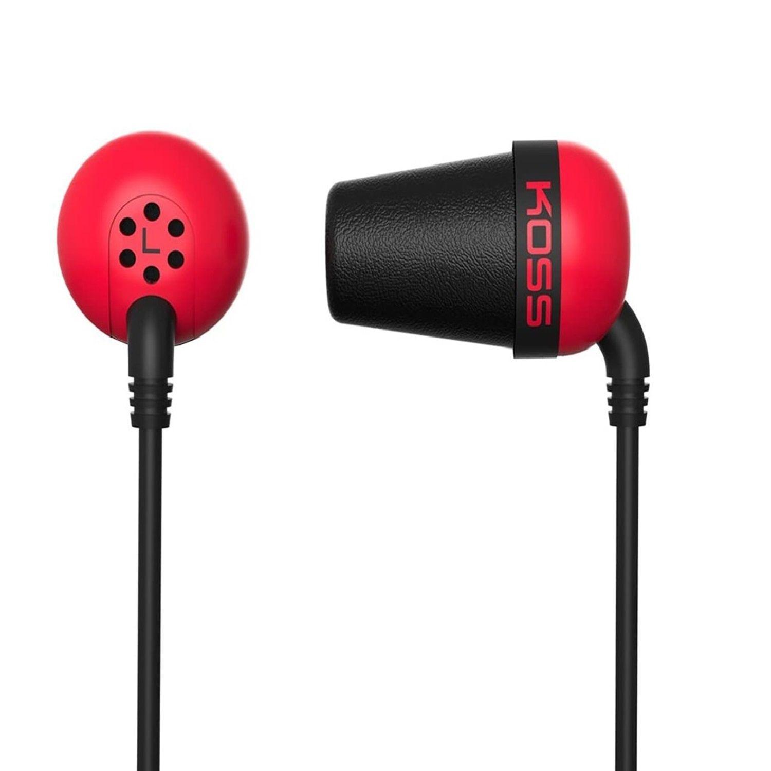 Audífono KOSS In-Ear The Plug Rojo-0