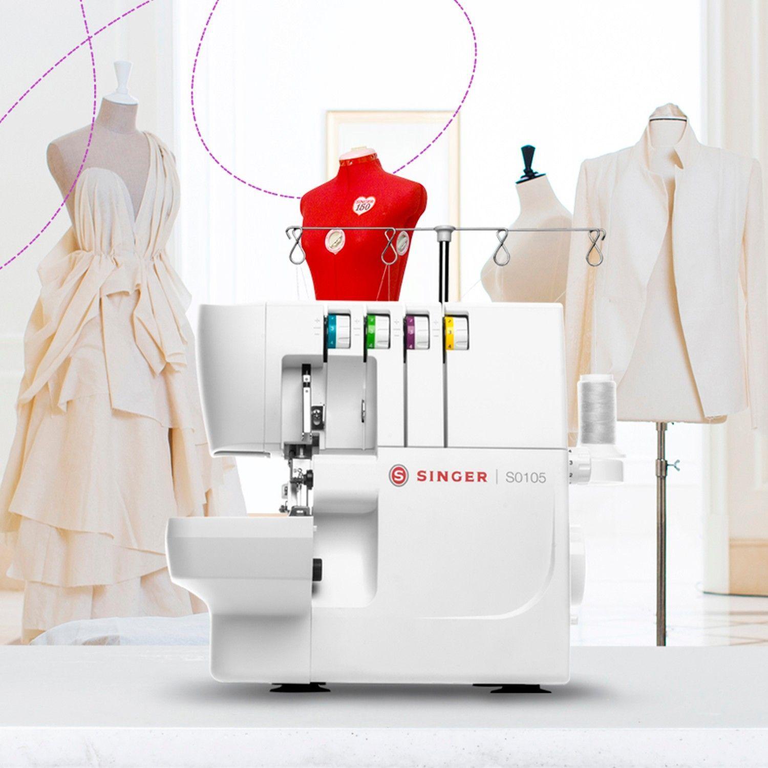 Máquina De Coser Overlock Singer S0105-5