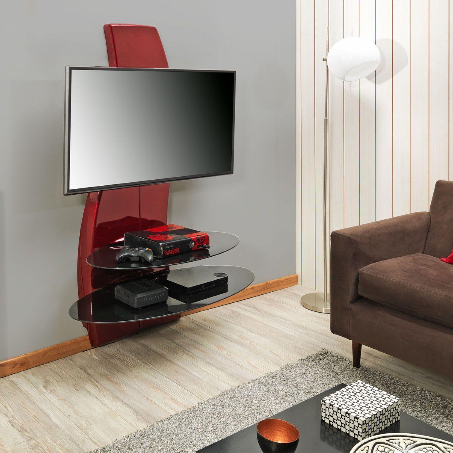 Rack TV Italiano Ghost Design 2000 Metallic Red-2