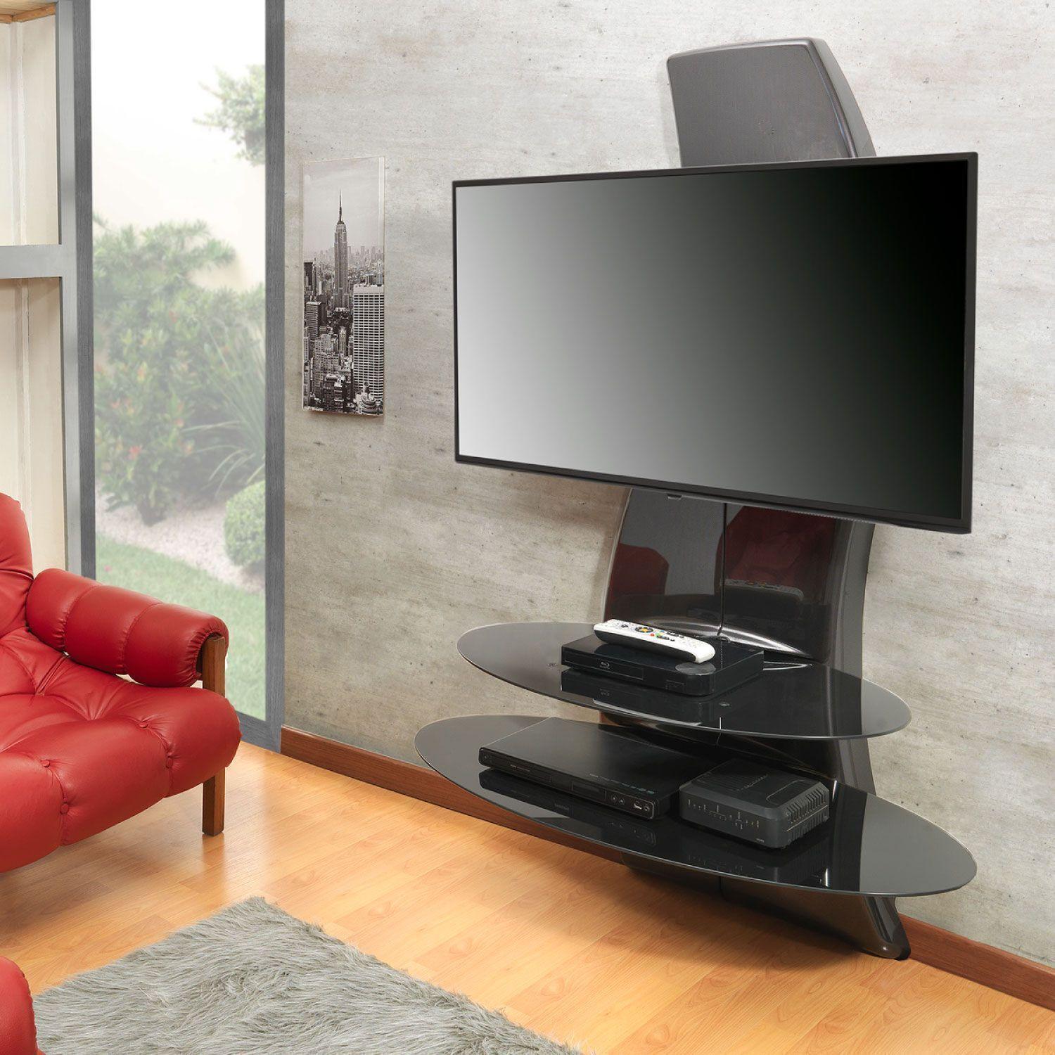 Rack TV Italiano Ghost Design 2000 Carbon Fibre-3
