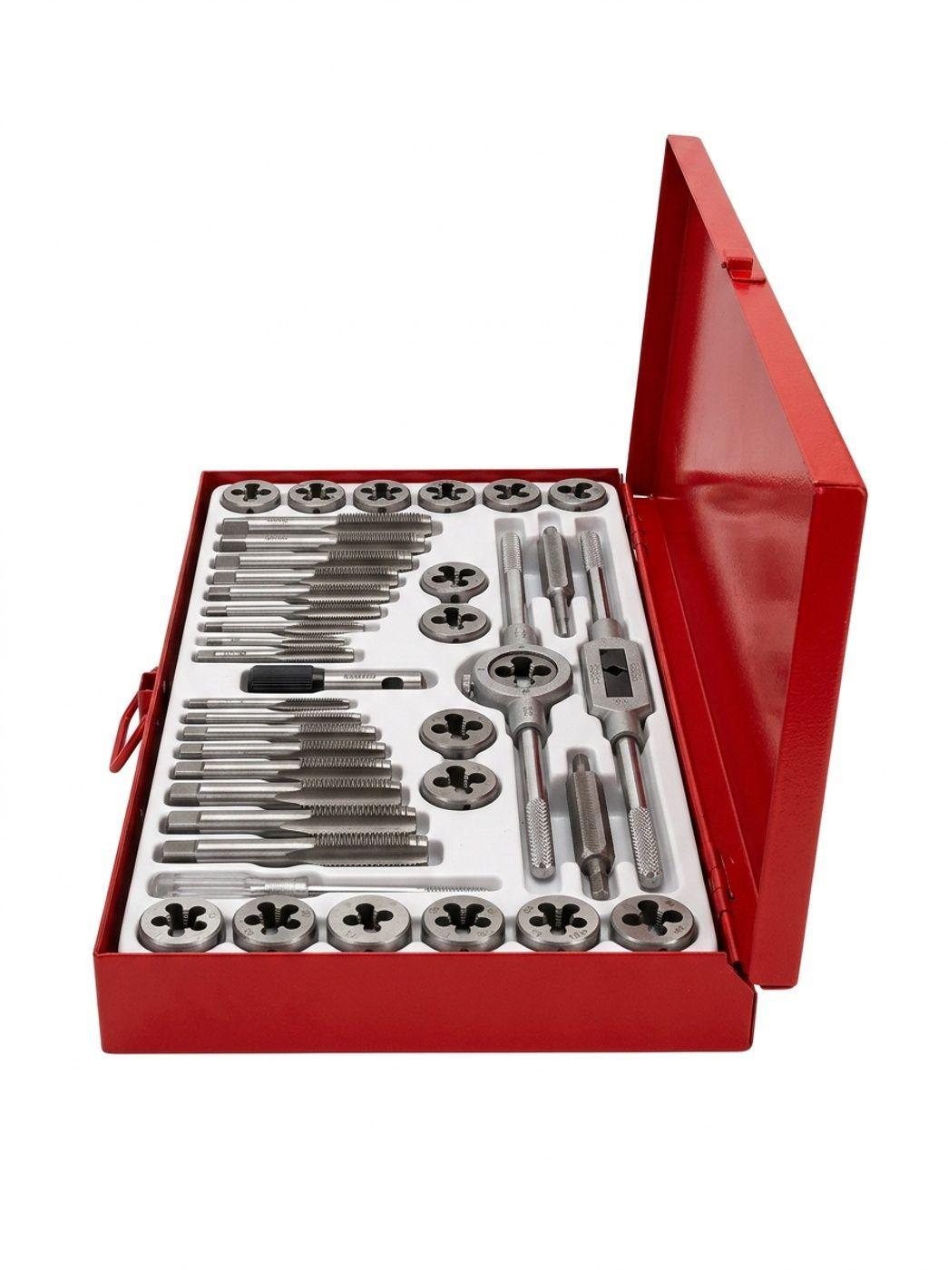 Juego Terrajas Milimetricas Terraja Macho Para Hilos 40 Pcs-2