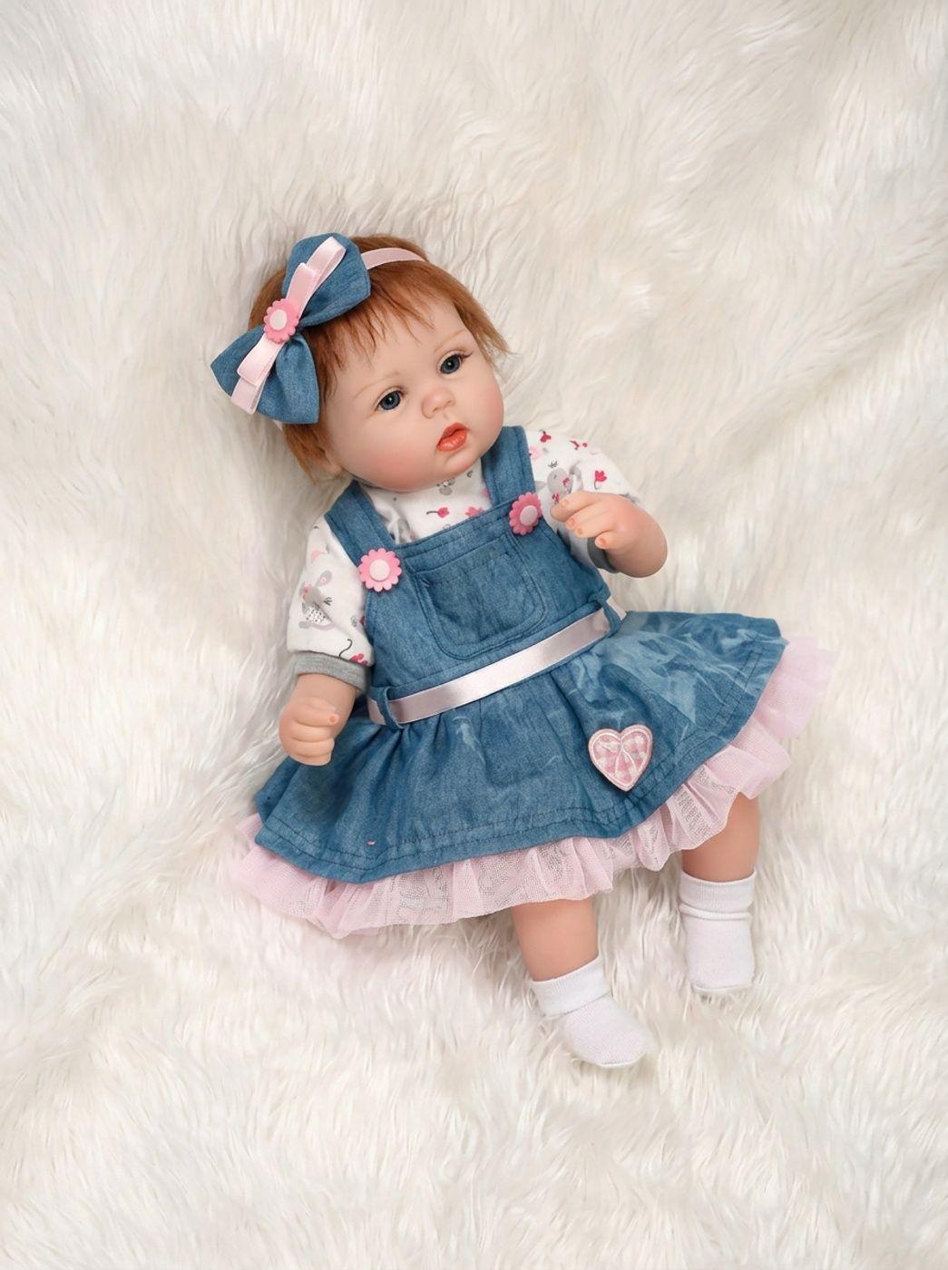 Bebe Reborn Muñeca Realista Silicon 42cm-3