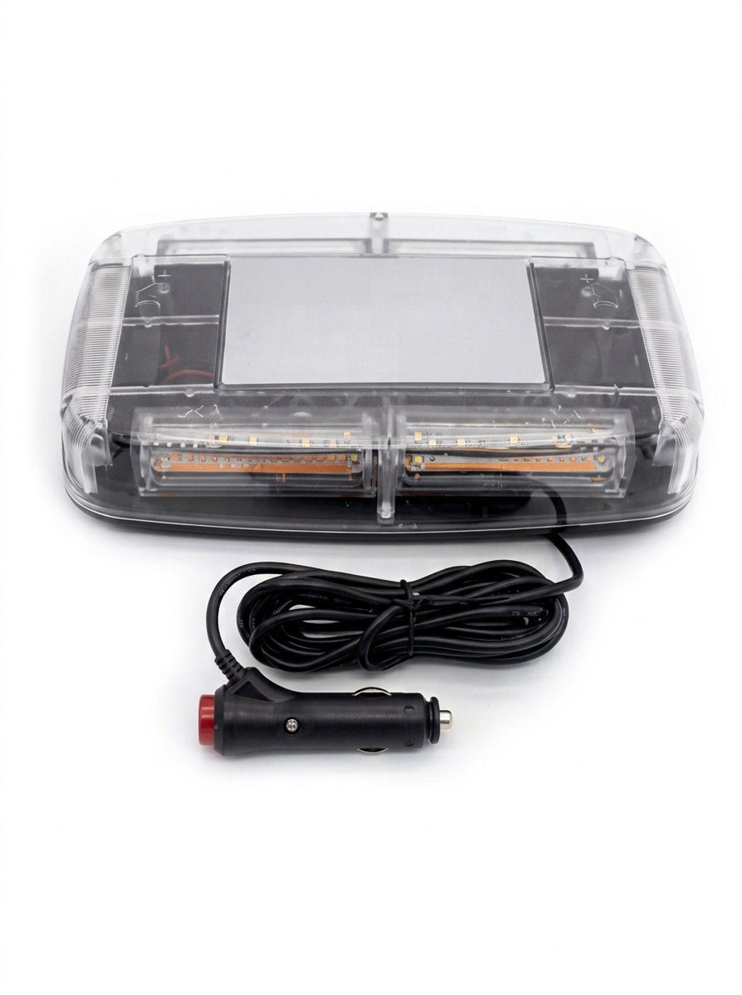 Baliza De Techo Auto Destellante 12 24v Estrobo Con Iman-1