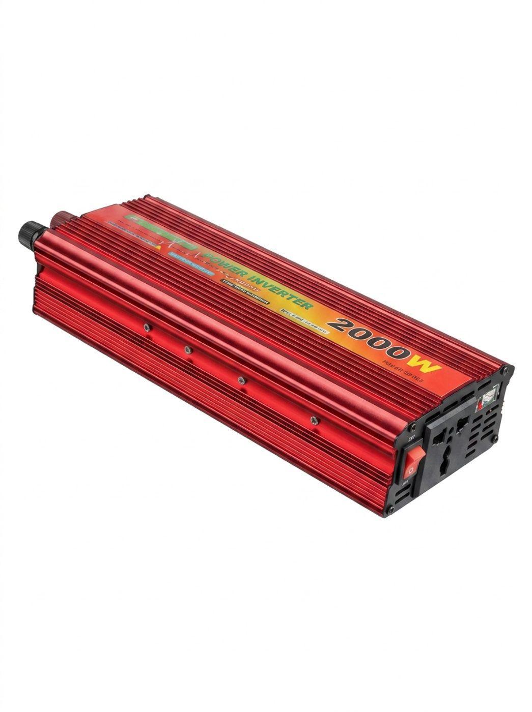 Inversor De Corriente De Coche 2000w Convertidor-0