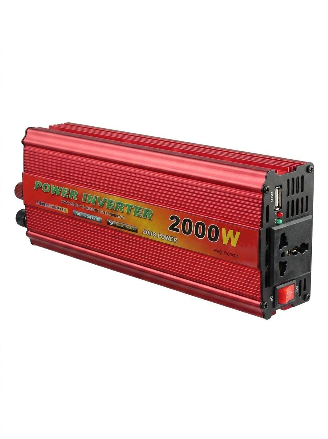 Inversor De Corriente De Coche 2000w Convertidor-2