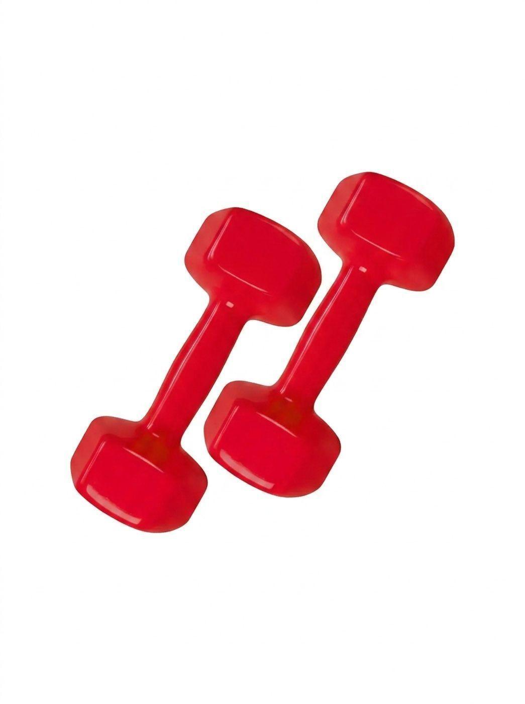 Set 2 Mancuernas 3kg C u Hexagonales Recubiertas De Vinilo-1