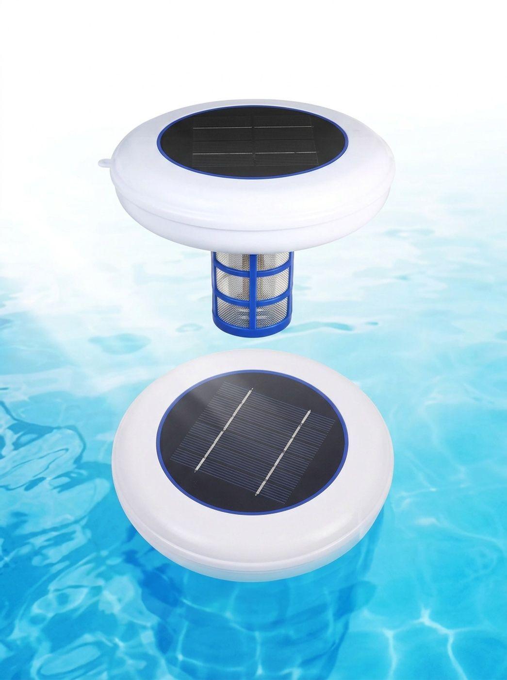 Filtro Para Purificar Piscina Ionizador Energia Panel Solar-1