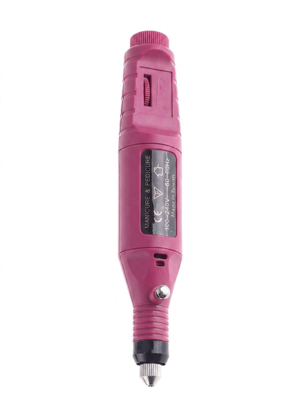 Torno Manicure Para U as Pulidor Cargador Accesorios-1