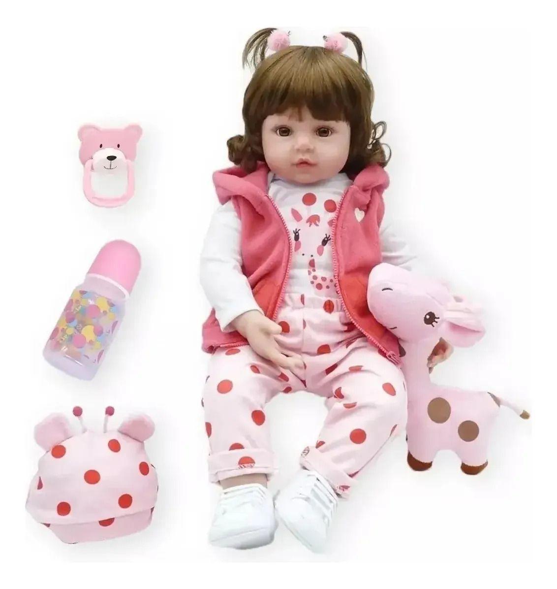 Mu eca Bebe Realista Reborn 48cm-4