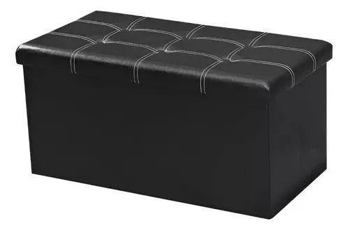 Baul Plegable Puff Organizador Banqueta Sillon Pie De Cama-2