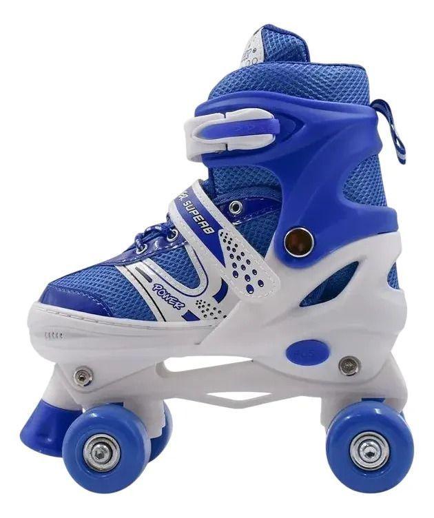 Patines 4 Ruedas Ajustable Roller Artistico Para Niños y Niñas-2