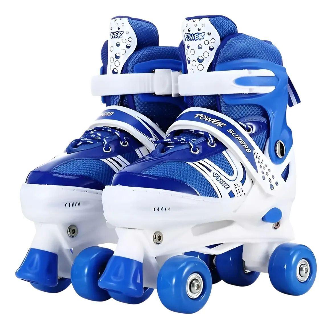 Patines 4 Ruedas Ajustable Roller Artistico Para Niños y Niñas-3