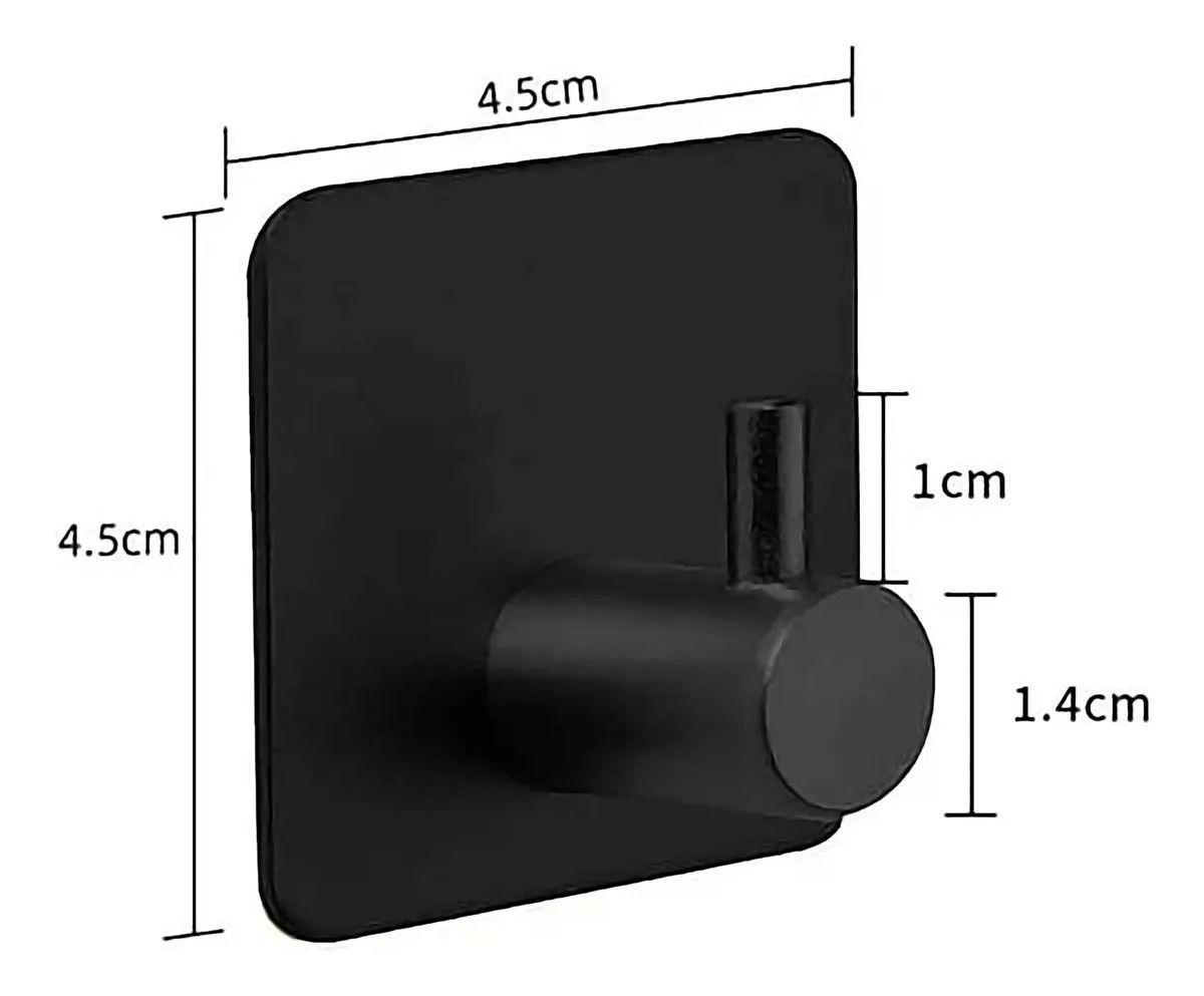 Gancho Pared Autoadhesivo Perchero Acero Inoxidable Colgador-1