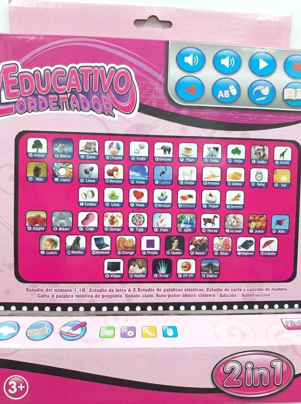 Mini Computador De Juguete Didactico Y Educativo-3