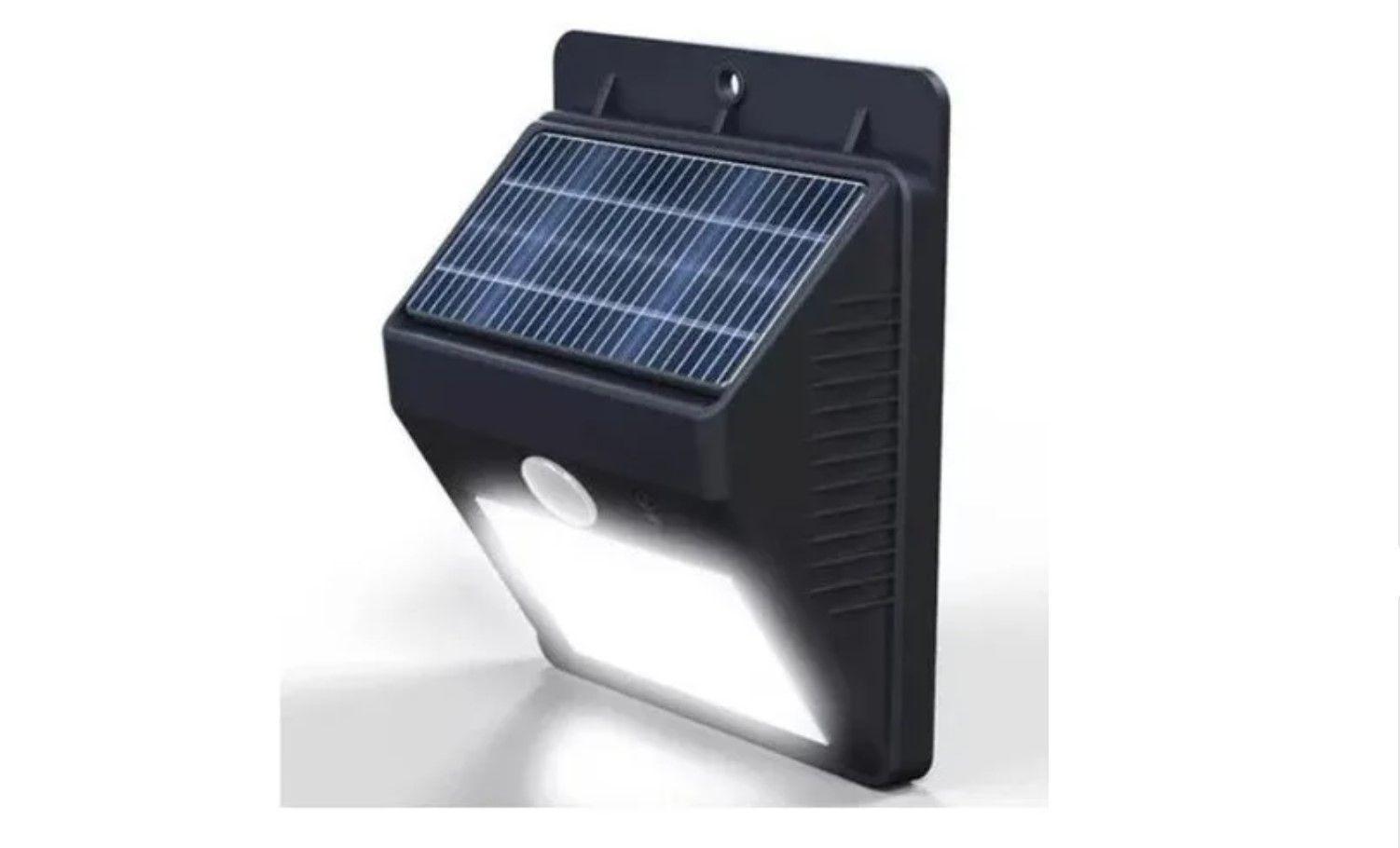 Foco 30 Led Solar Con Sensor Movimiento Exterior E Interior-1