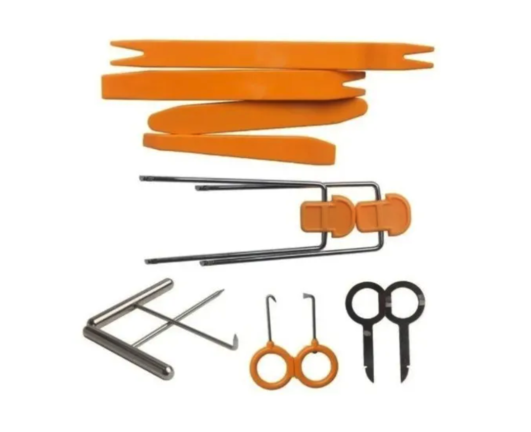 Kit Pro Herramienta Desmontaje Tableros Auto Audio-2